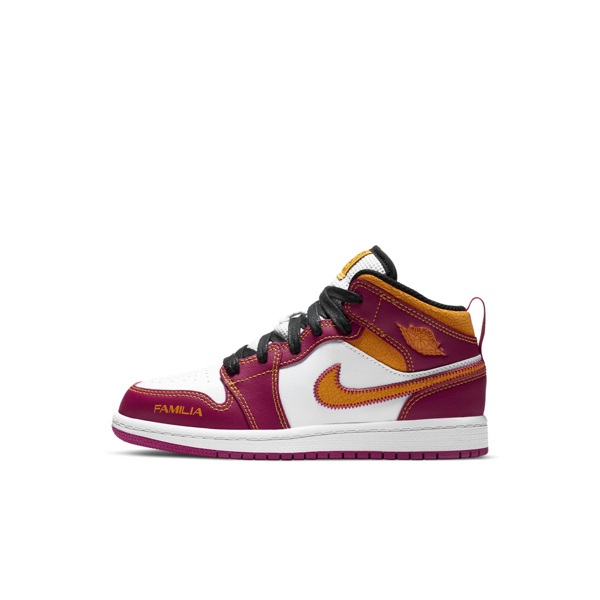 [DC0499-100] Preschool Air Jordan Retro 1 Mid 'Dia de los Muertos' (PS)