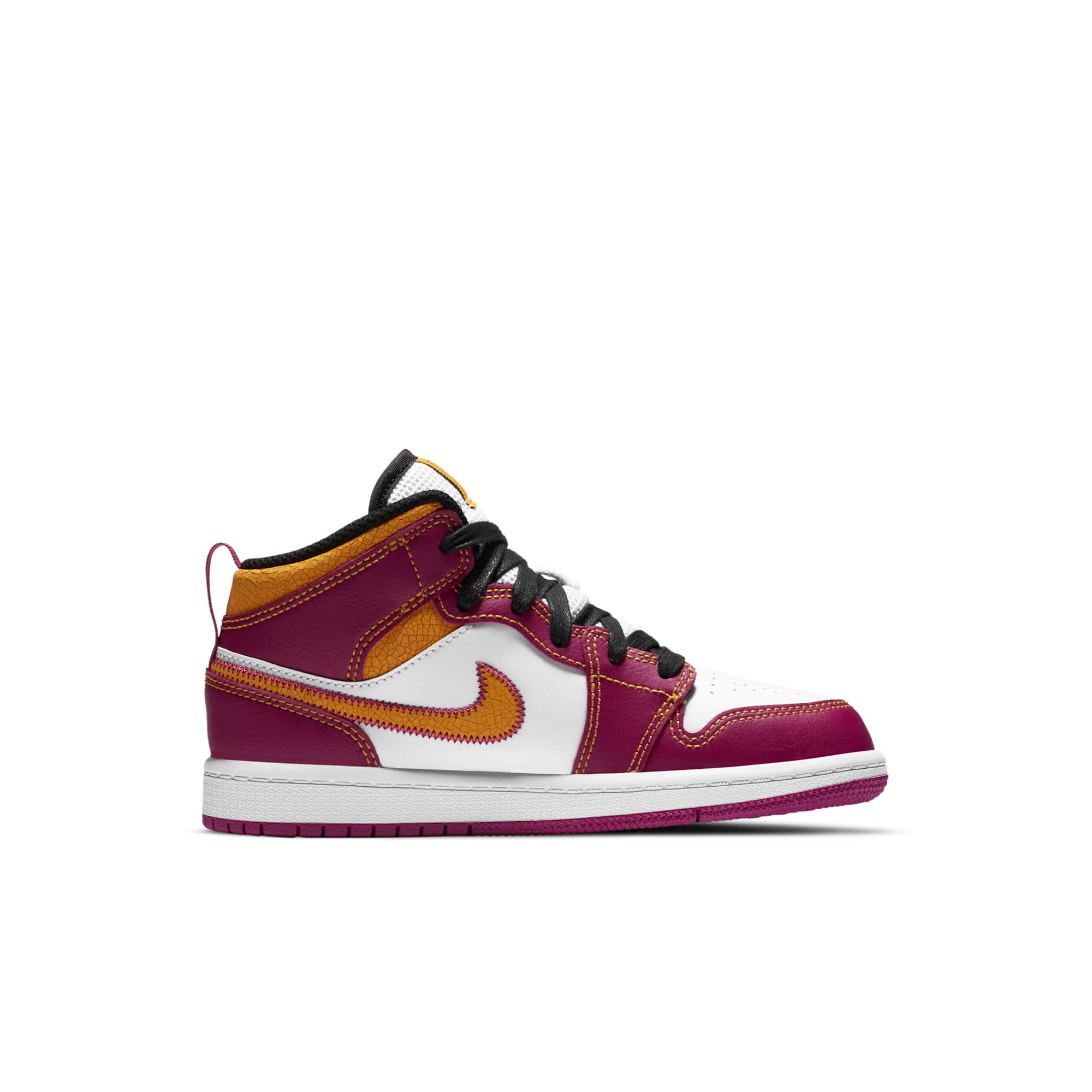 [DC0499-100] Preschool Air Jordan Retro 1 Mid 'Dia de los Muertos' (PS)