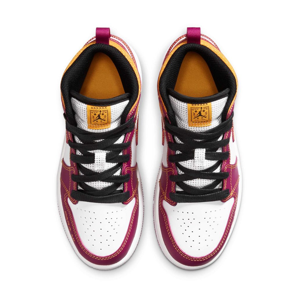 [DC0499-100] Preschool Air Jordan Retro 1 Mid 'Dia de los Muertos' (PS)