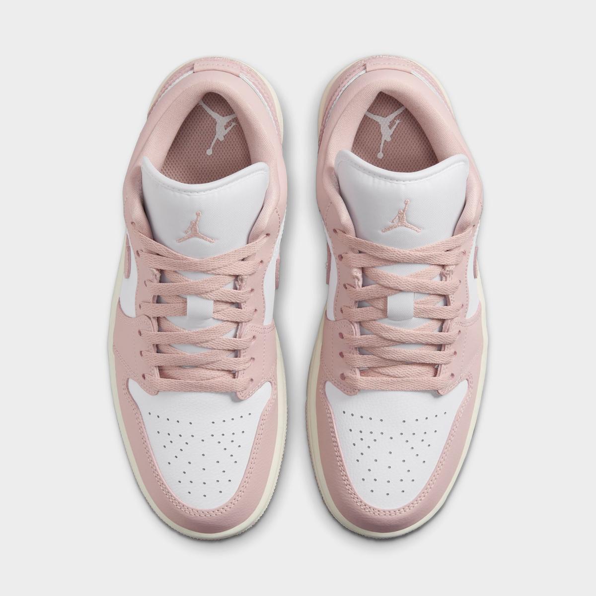 [DC0774-162] WOMENS AIR JORDAN RETRO 1 LOW 'PINK OXFORD'