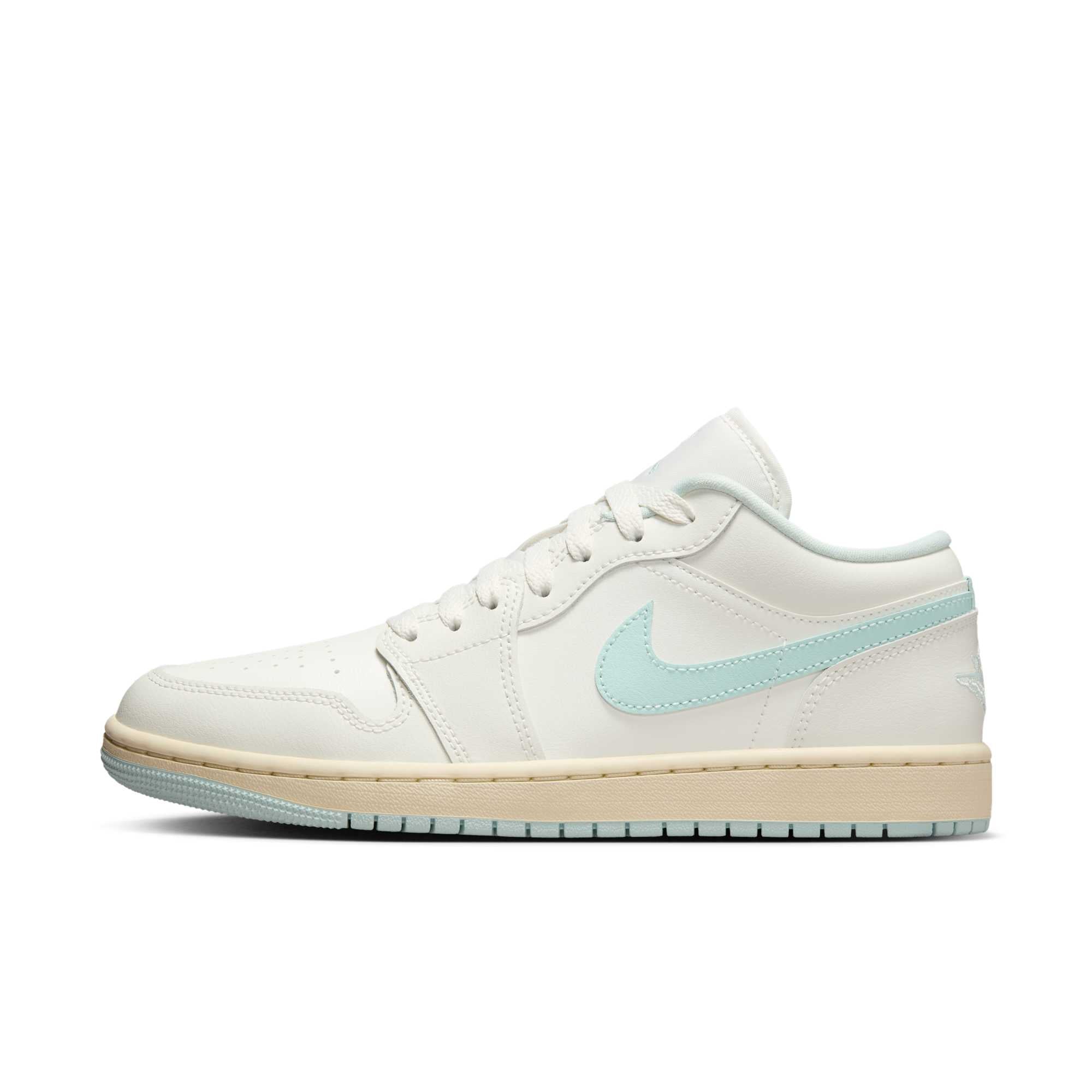 [DC0774-134] WOMENS AIR JORDAN RETRO 1 LOW 'SAIL IGLOO'