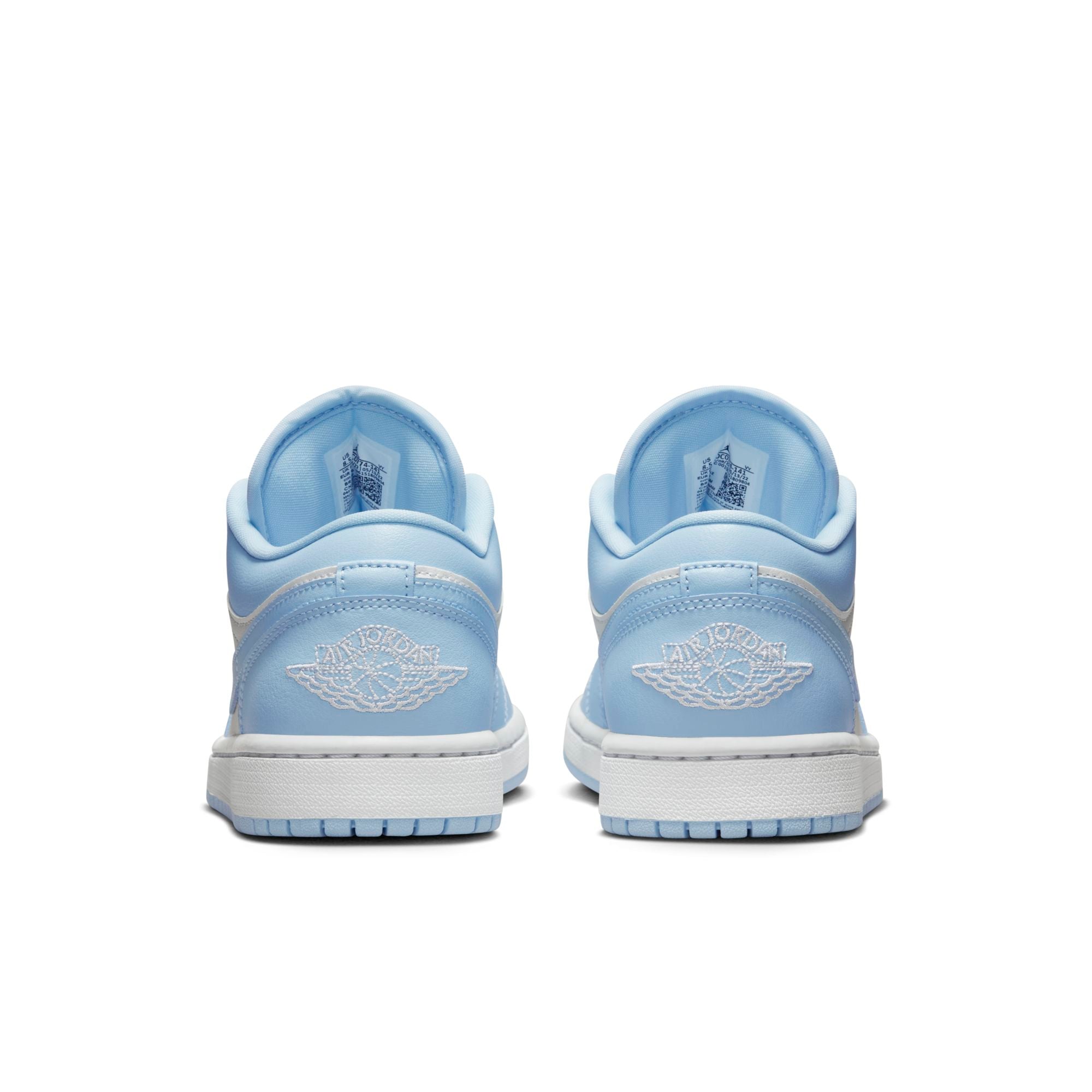 [DC0774-141] Womens Nike Retro 1 Low 'White Ice Blue'