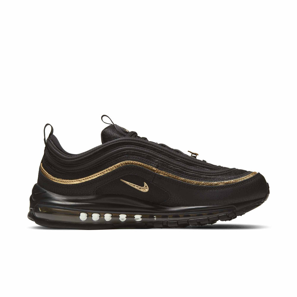 [DC2190-001] MENS NIKE AIR MAX 97 'CM BLACK METALLIC GOLD'