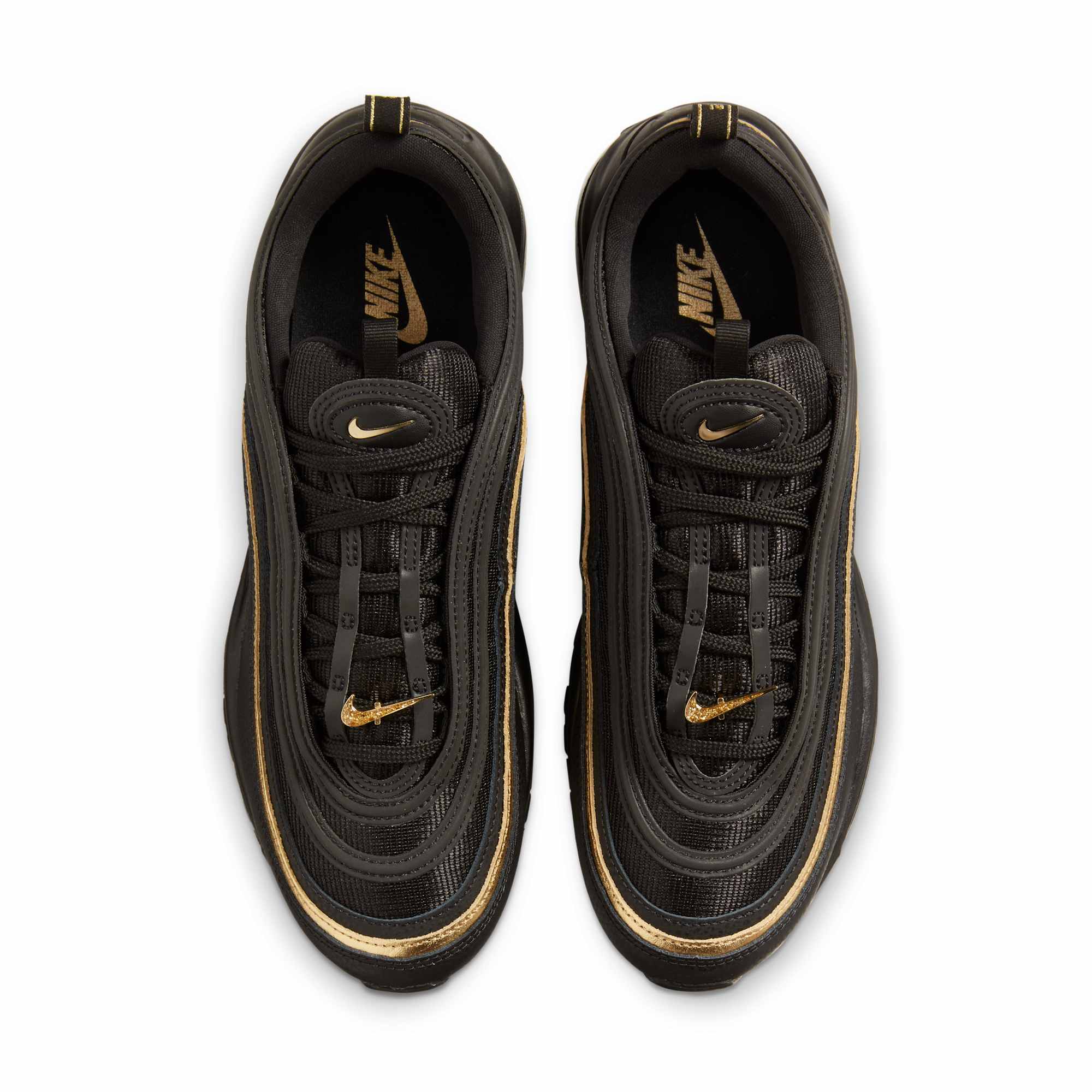 [DC2190-001] MENS NIKE AIR MAX 97 'CM BLACK METALLIC GOLD'