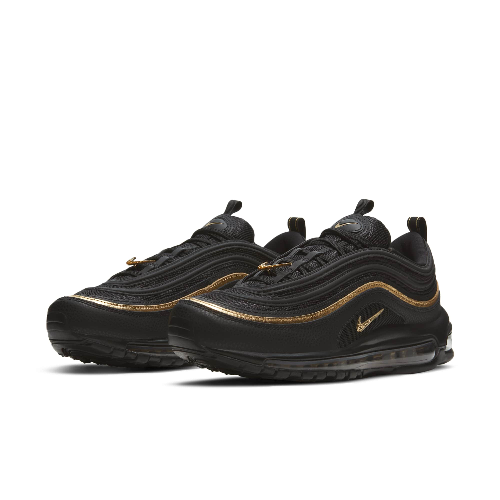 [DC2190-001] MENS NIKE AIR MAX 97 'CM BLACK METALLIC GOLD'
