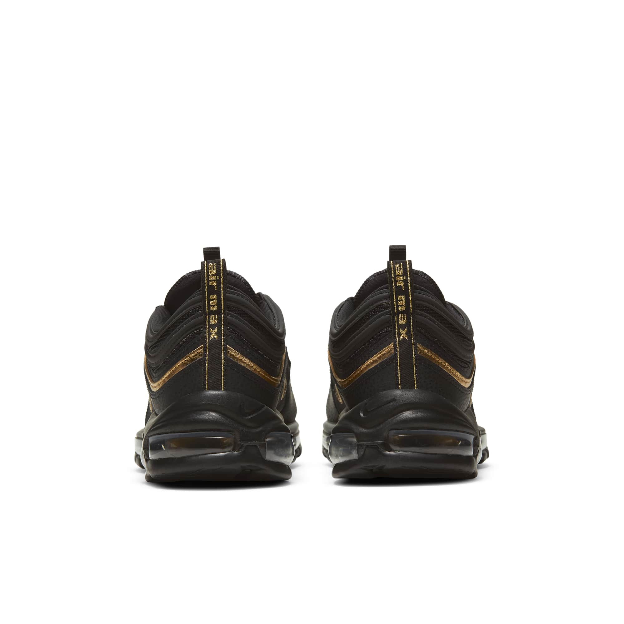 [DC2190-001] MENS NIKE AIR MAX 97 'CM BLACK METALLIC GOLD'