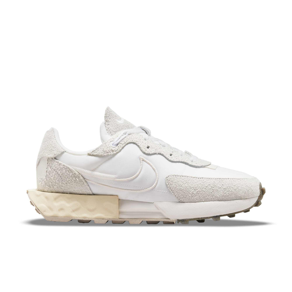 [DC3579-100] WOMENS NIKE FONTANKA WAFFLE 'WHITE PHANTOM'