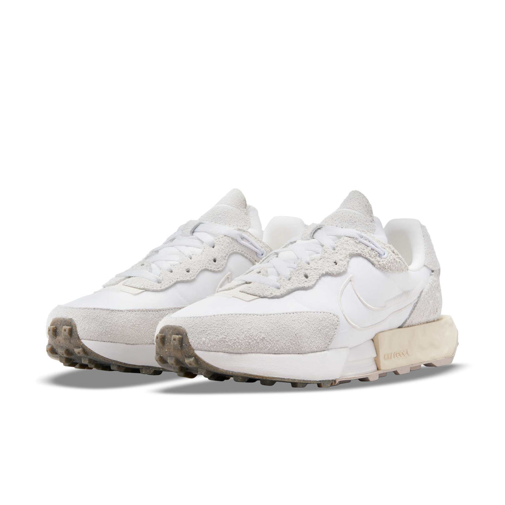 [DC3579-100] WOMENS NIKE FONTANKA WAFFLE 'WHITE PHANTOM'