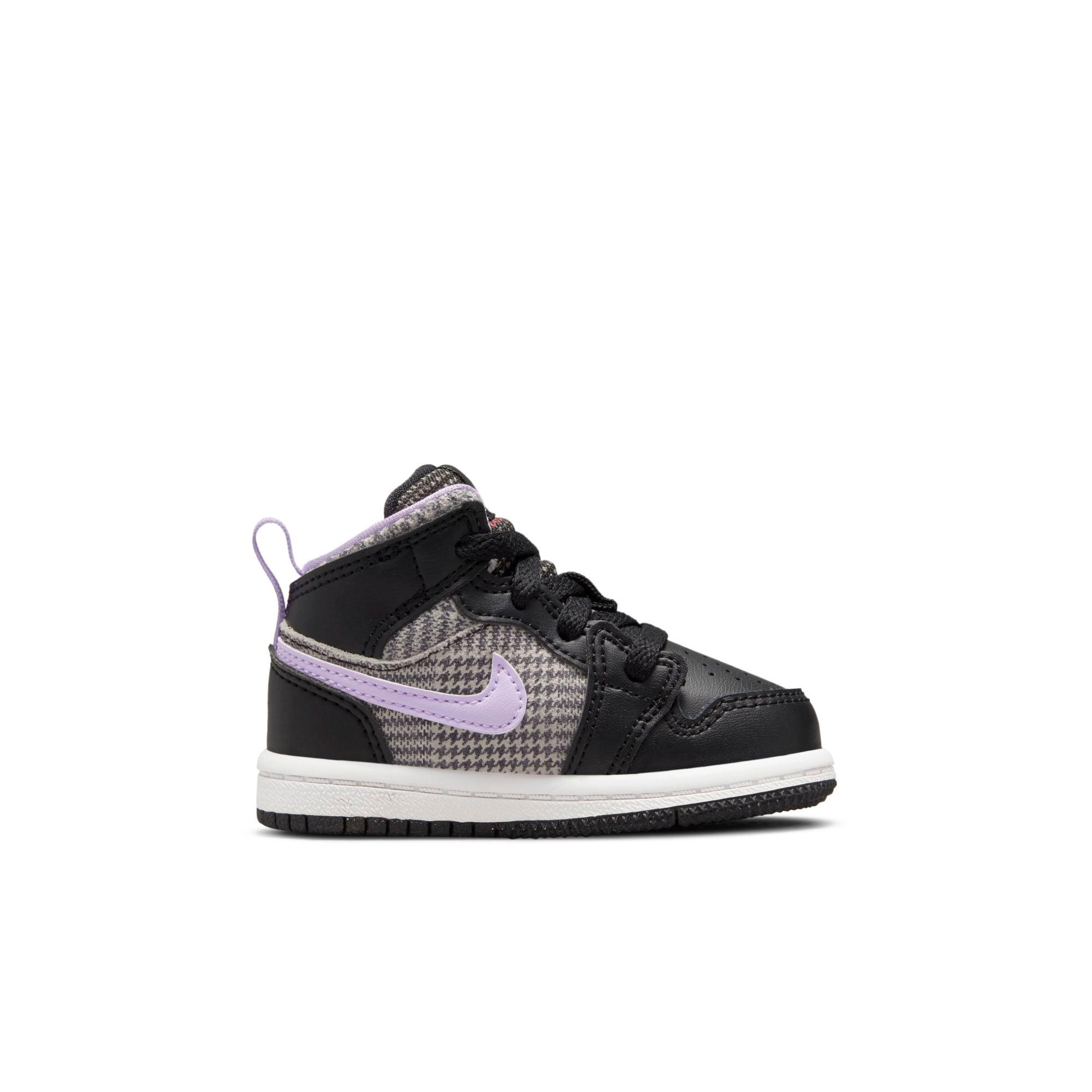 [DC7228-015] Toddlers Air Jordan Retro 1 MID 'Houndstooth' (TD)