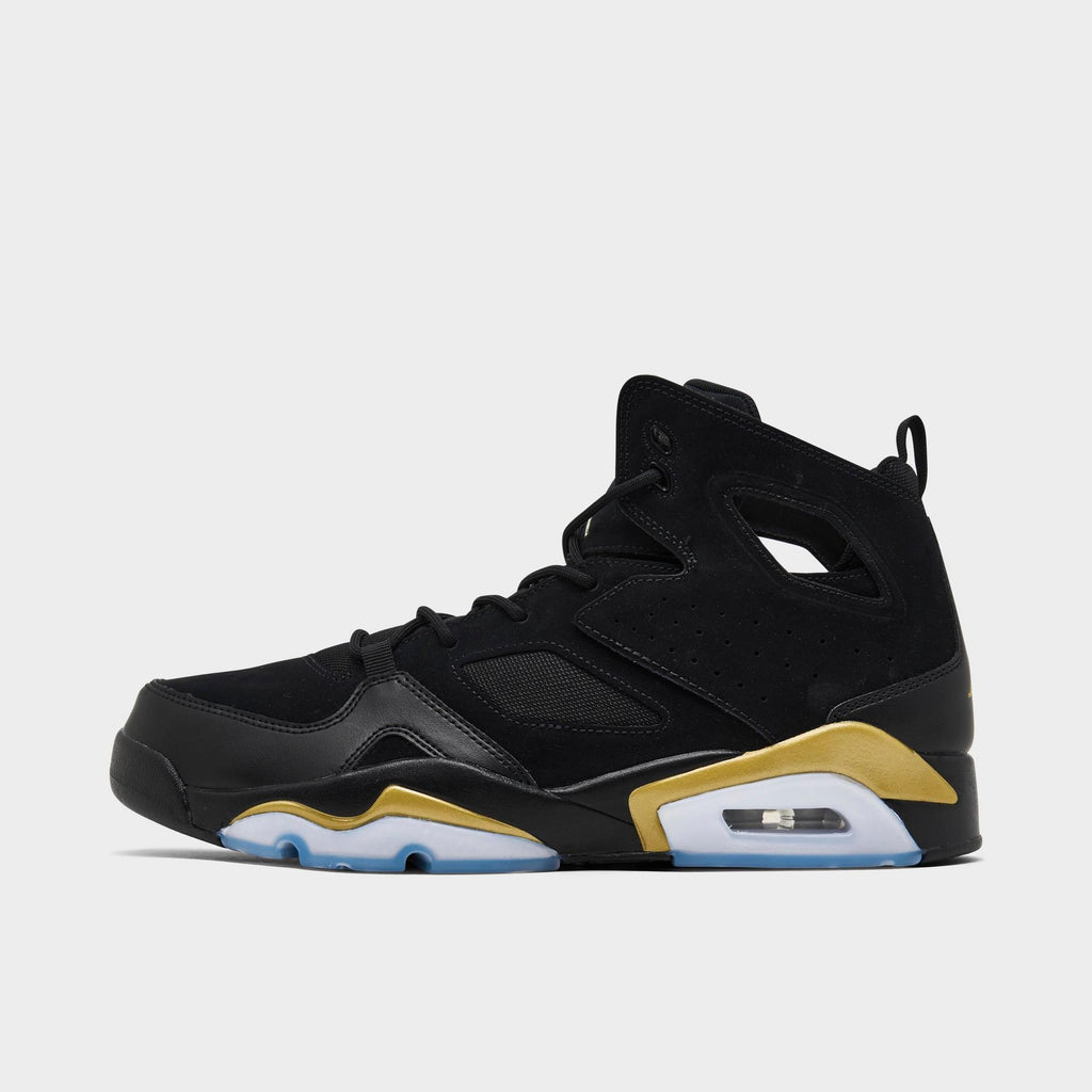 [DC7329-007] MENS AIR JORDAN FLIGHT CLUB 91 'BLACK METALLIC GOLD (2021)'