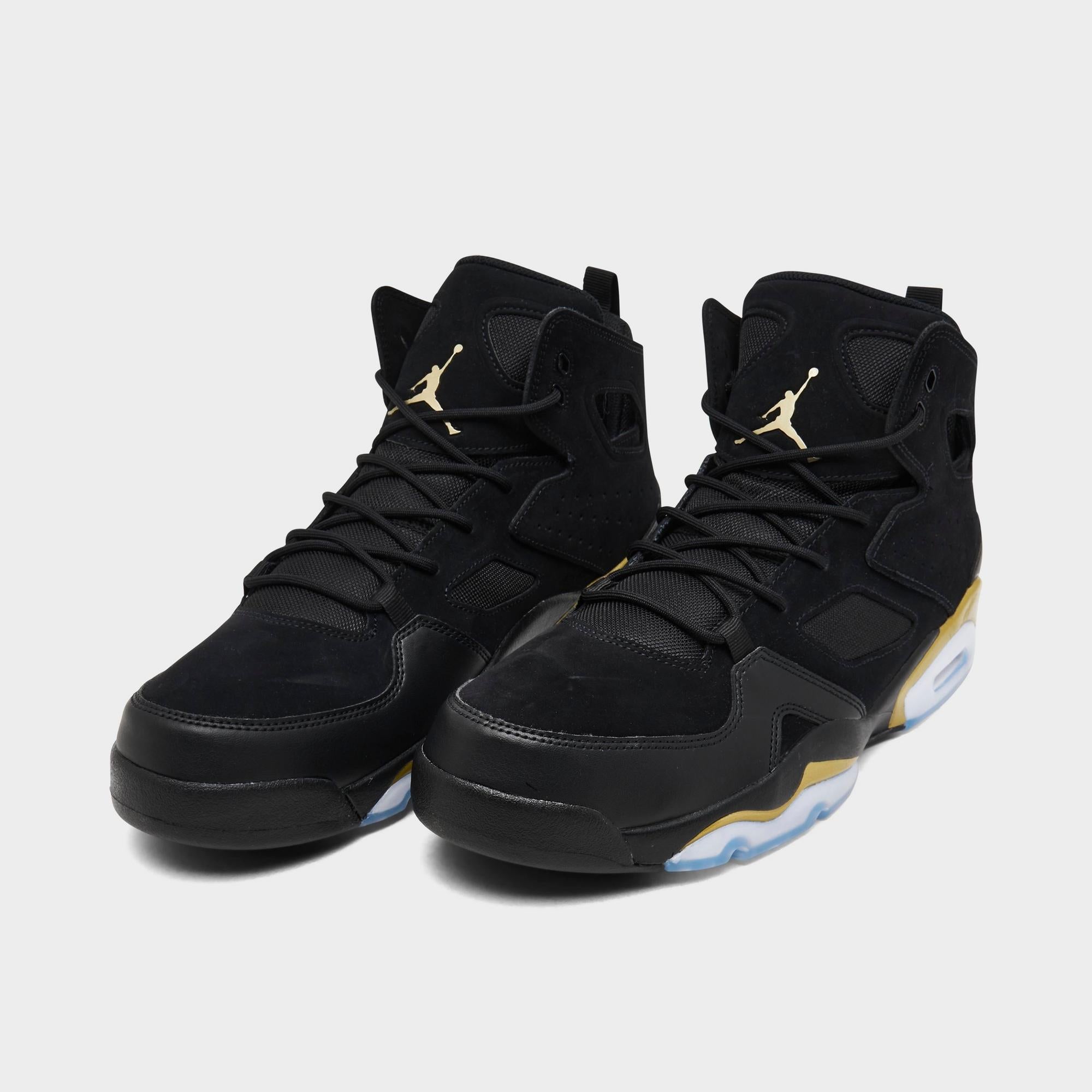 [DC7329-007] MENS AIR JORDAN FLIGHT CLUB 91 'BLACK METALLIC GOLD (2021)'