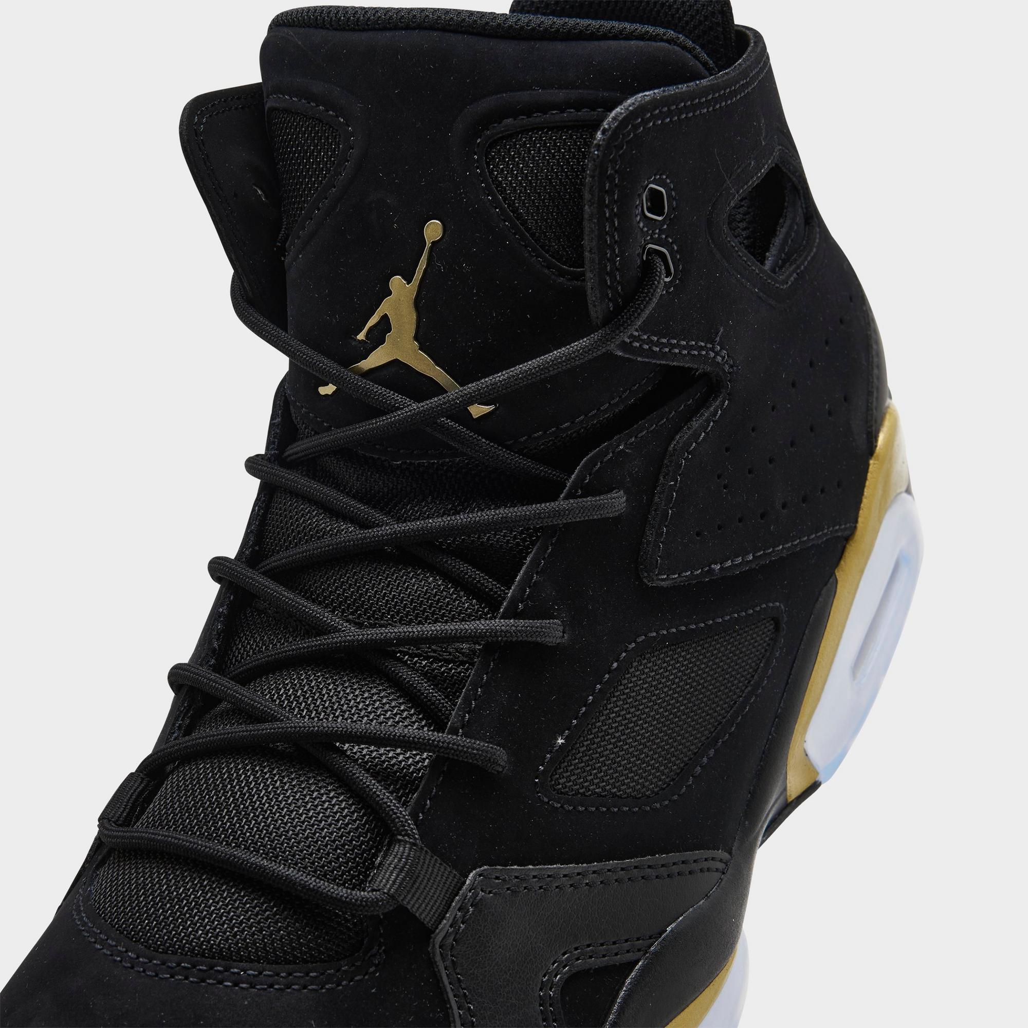 [DC7329-007] MENS AIR JORDAN FLIGHT CLUB 91 'BLACK METALLIC GOLD (2021)'