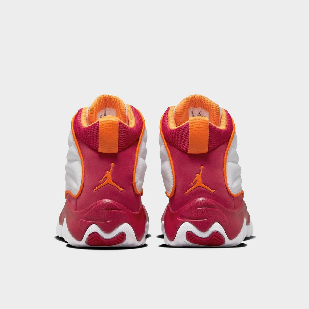 [DC7911-168] GRADE SCHOOL AIR JORDAN PRO STRONG 'WHITE CARDINAL RED VIVID ORANGE'