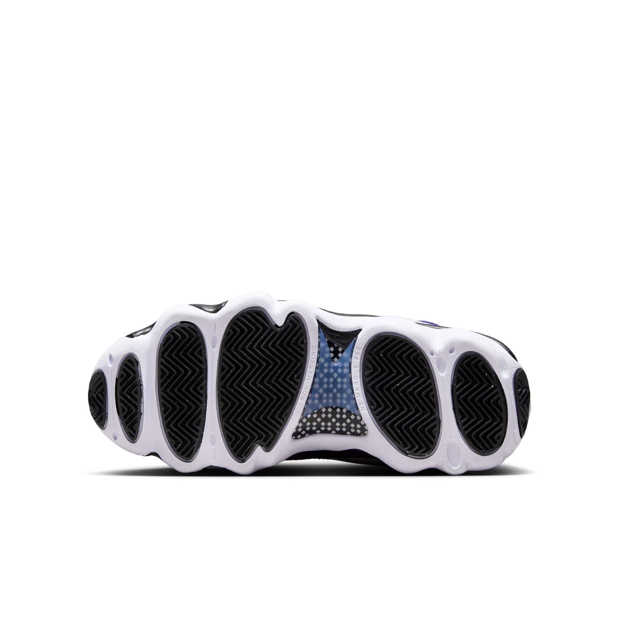 [DC7911-150] GRADE SCHOOL AIR JORDAN PRO STRONG 'WHITE BLACK ELECTRO PURPLE (GS)'
