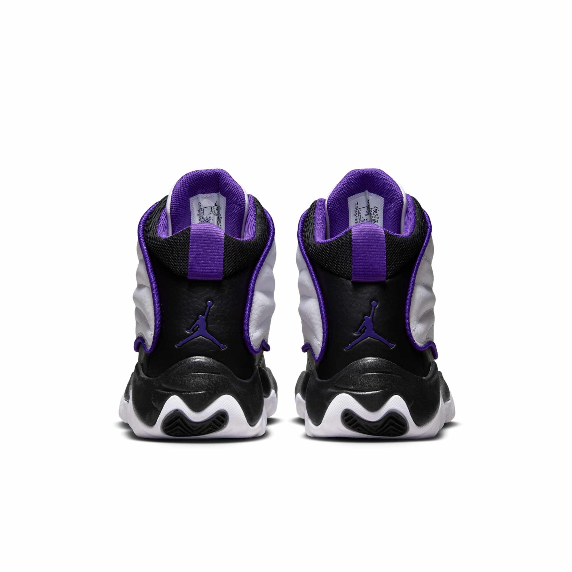 [DC7911-150] GRADE SCHOOL AIR JORDAN PRO STRONG 'WHITE BLACK ELECTRO PURPLE (GS)'
