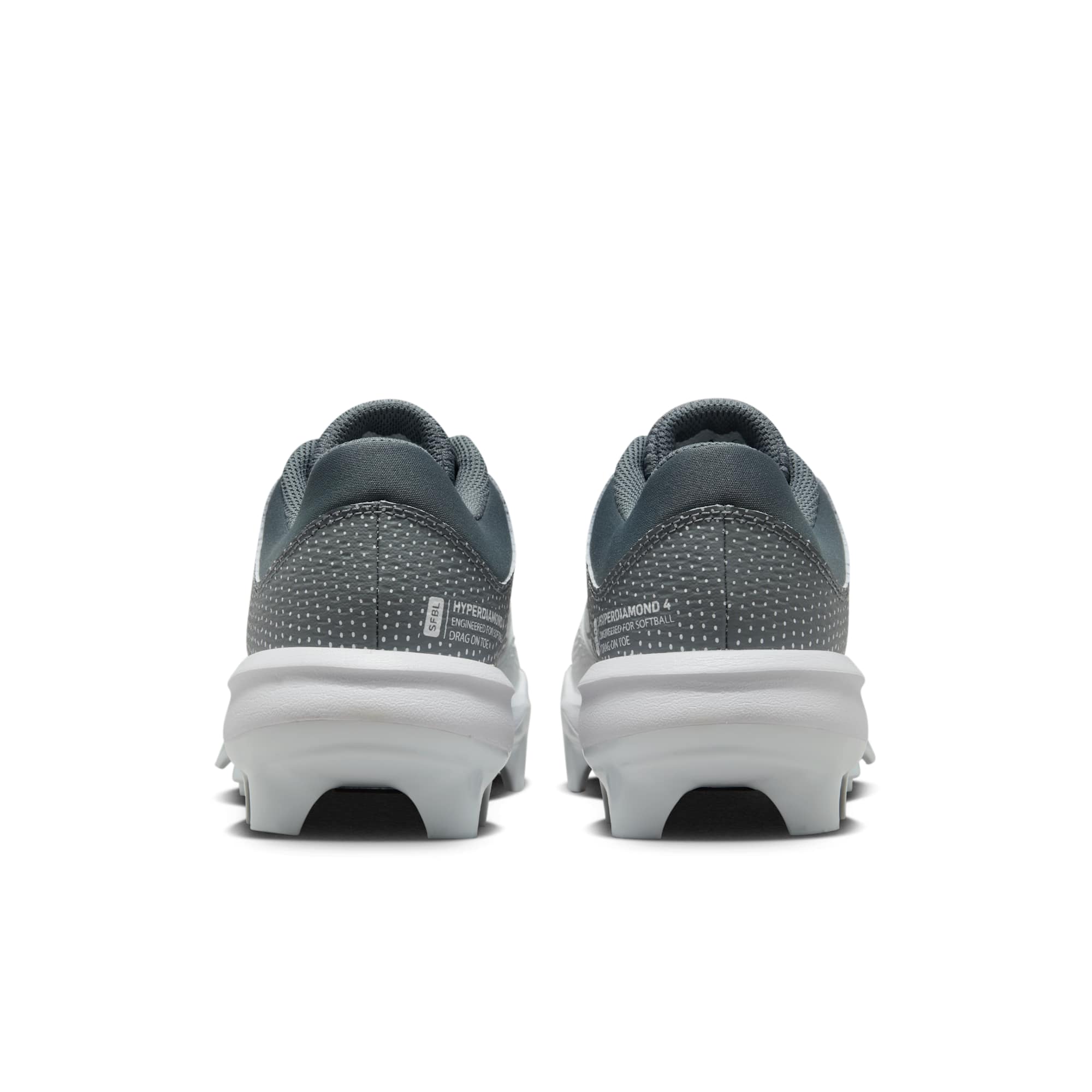 [DC8990-002] WOMENS NIKE HYPERDIAMOND 4 PRO MCS 'COOL GREY BLACK'