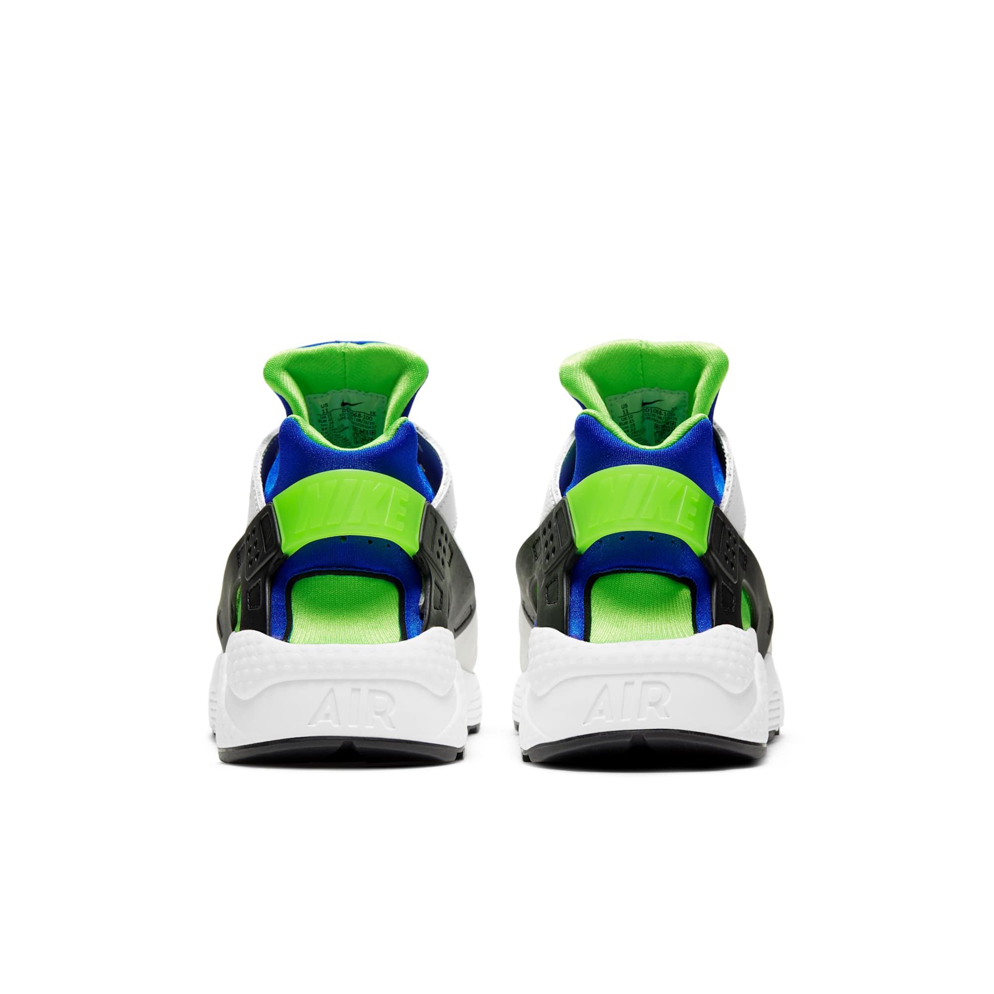 [DD1068-100] MENS NIKE AIR HUARACHE 'SCREAM GREEN (2021)'