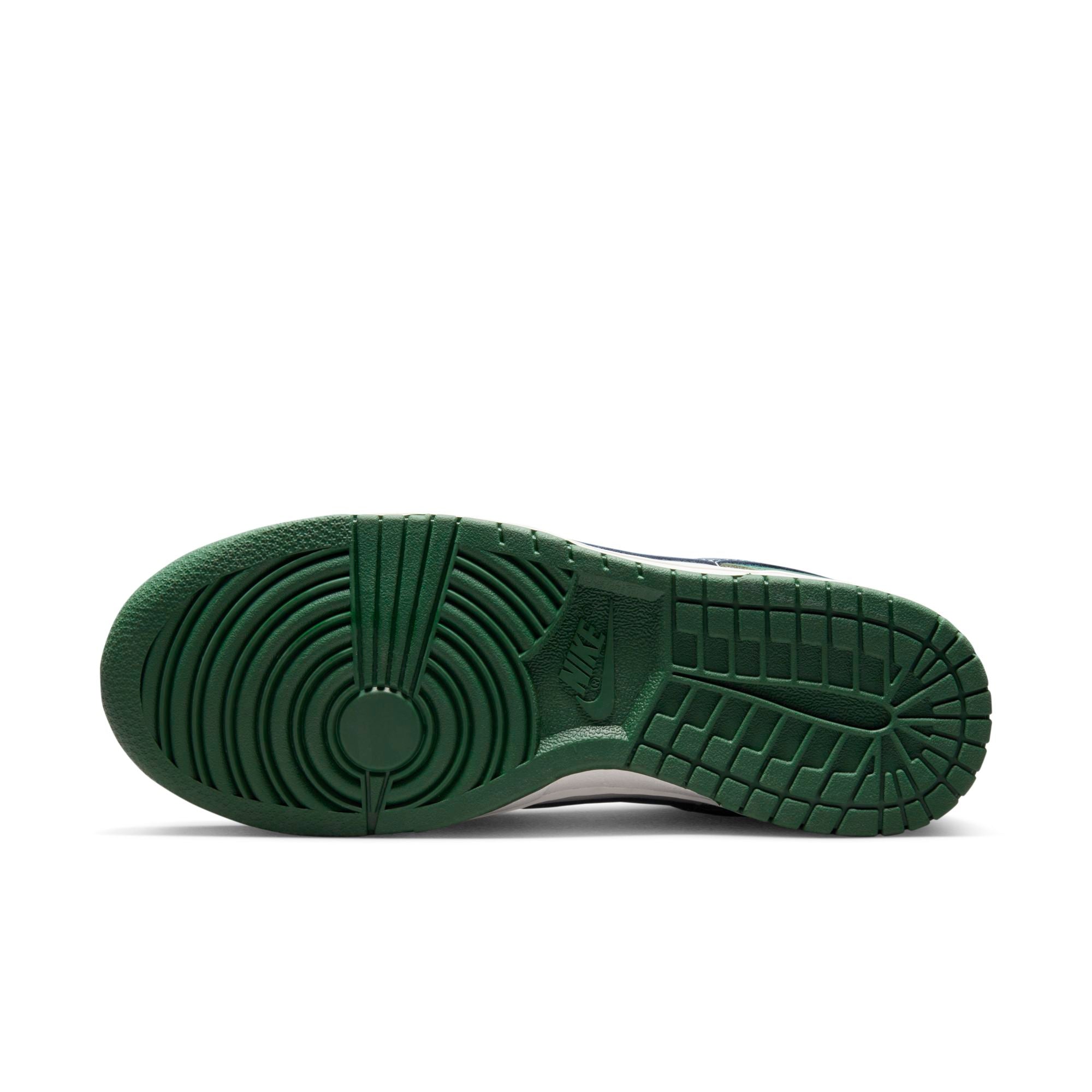 [DD1503-300] Womens Nike Dunk Low Retro 'Gorge Green Midnight Navy'