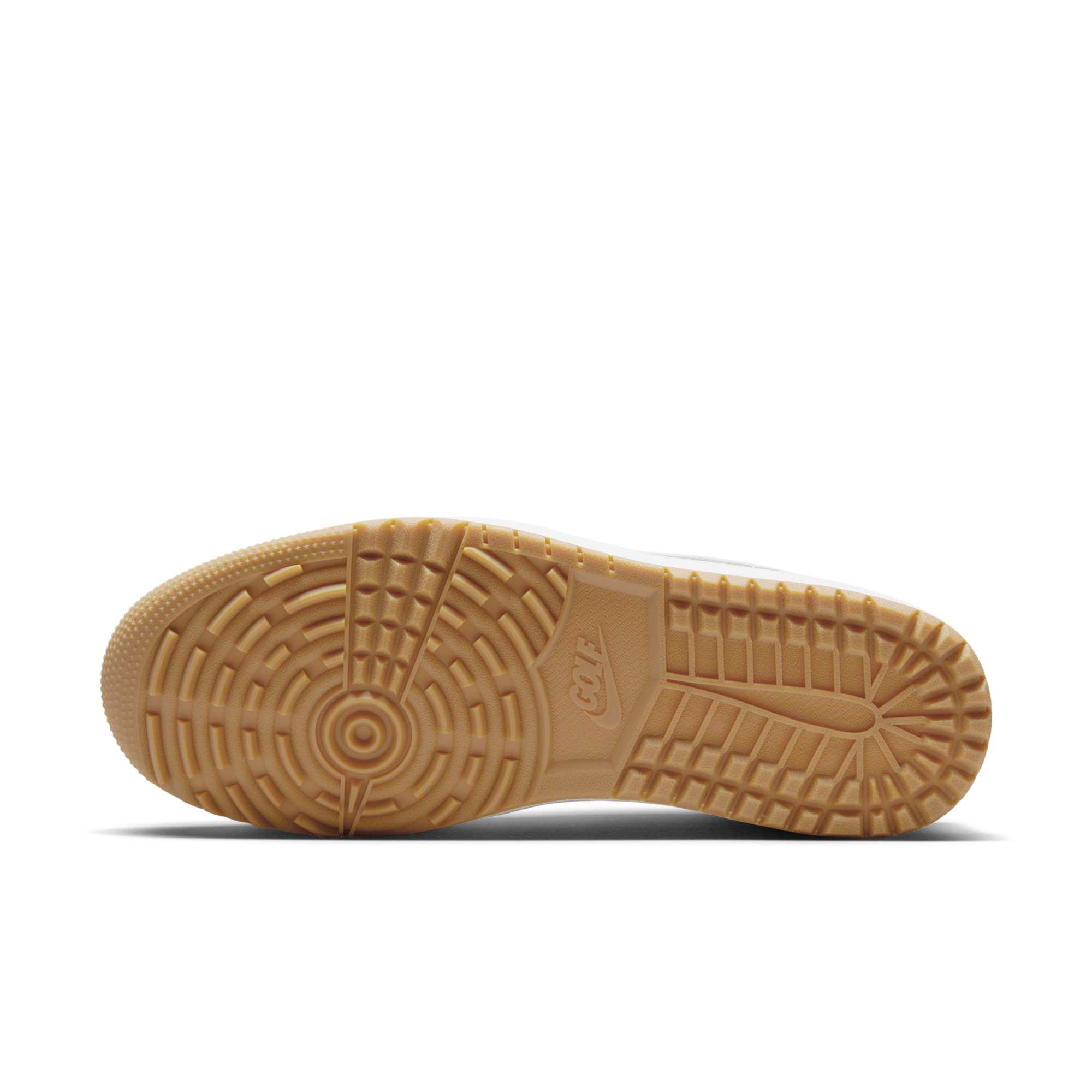 [DD9315-111] Mens Air Jordan RETRO 1 LOW GOLF 'WHITE GUM'