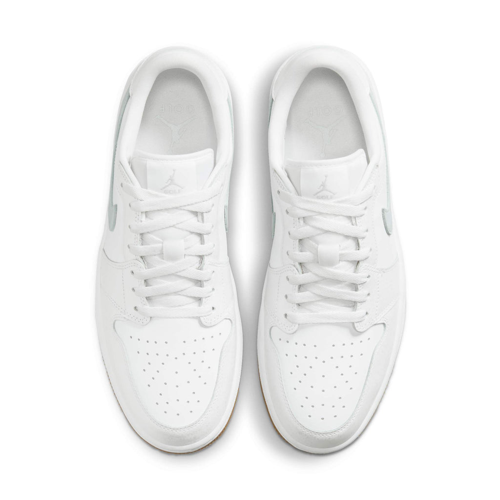 [DD9315-111] Mens Air Jordan RETRO 1 LOW GOLF 'WHITE GUM'