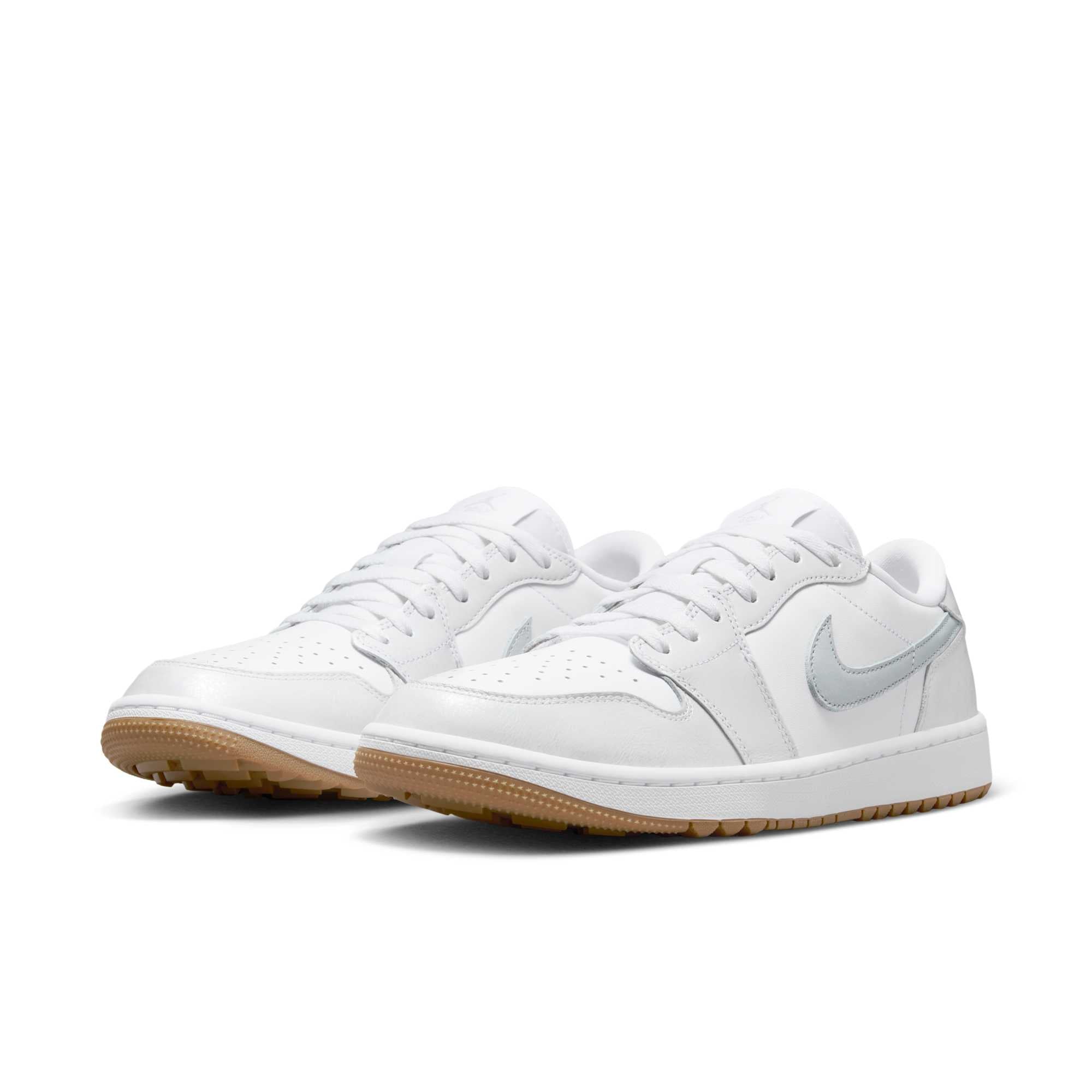 [DD9315-111] Mens Air Jordan RETRO 1 LOW GOLF 'WHITE GUM'