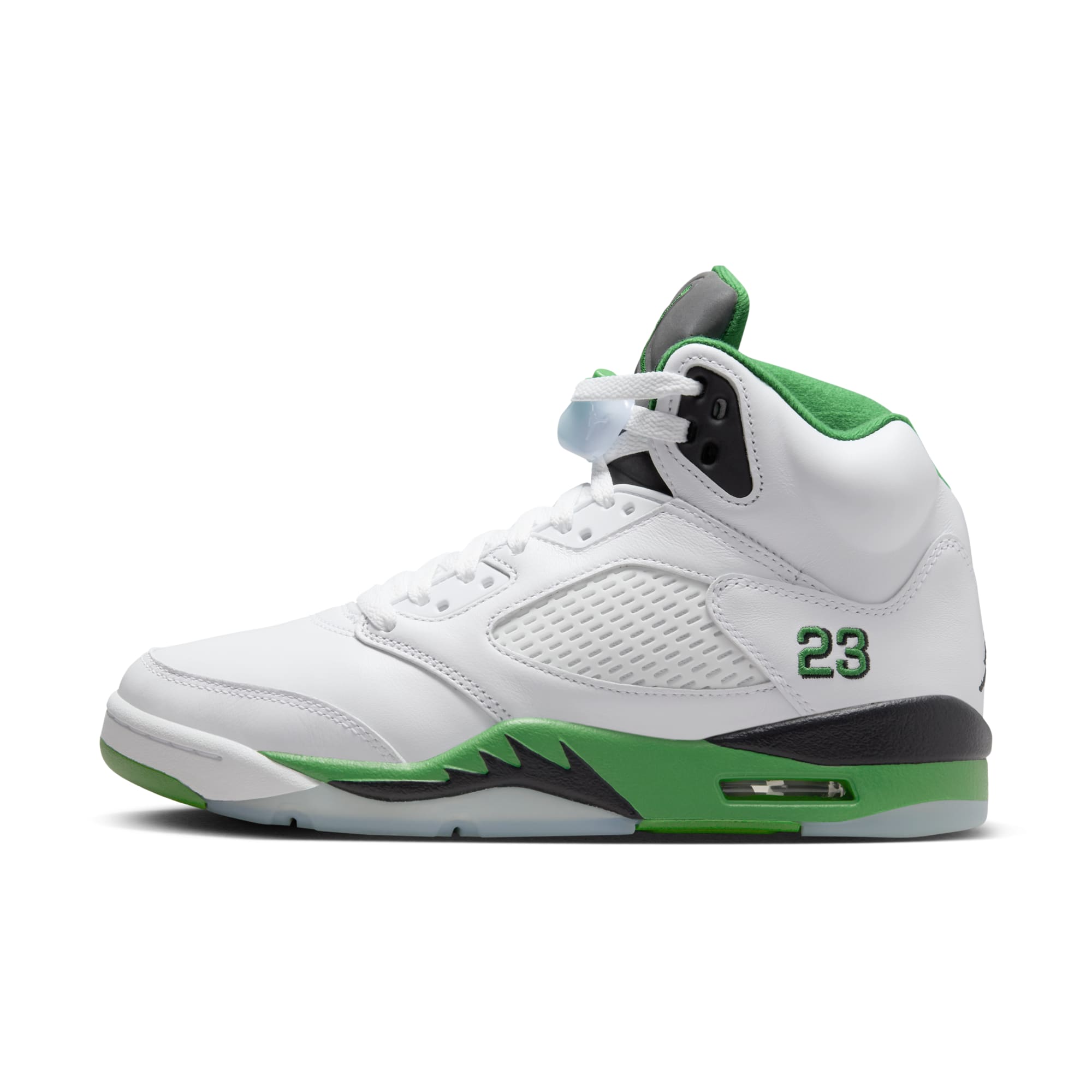 [DD9336-103] WOMENS AIR JORDAN RETRO 5 "LUCKY GREEN"