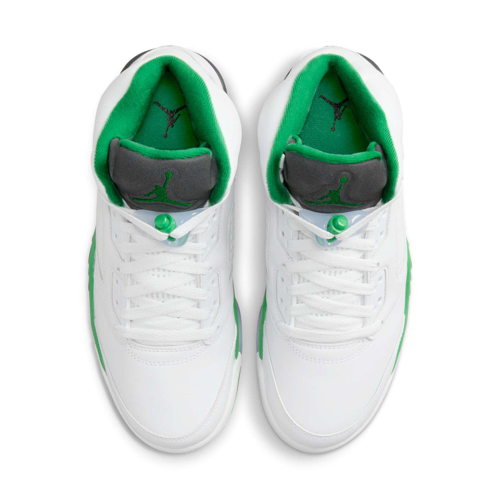 [DD9336-103] WOMENS AIR JORDAN RETRO 5 "LUCKY GREEN"