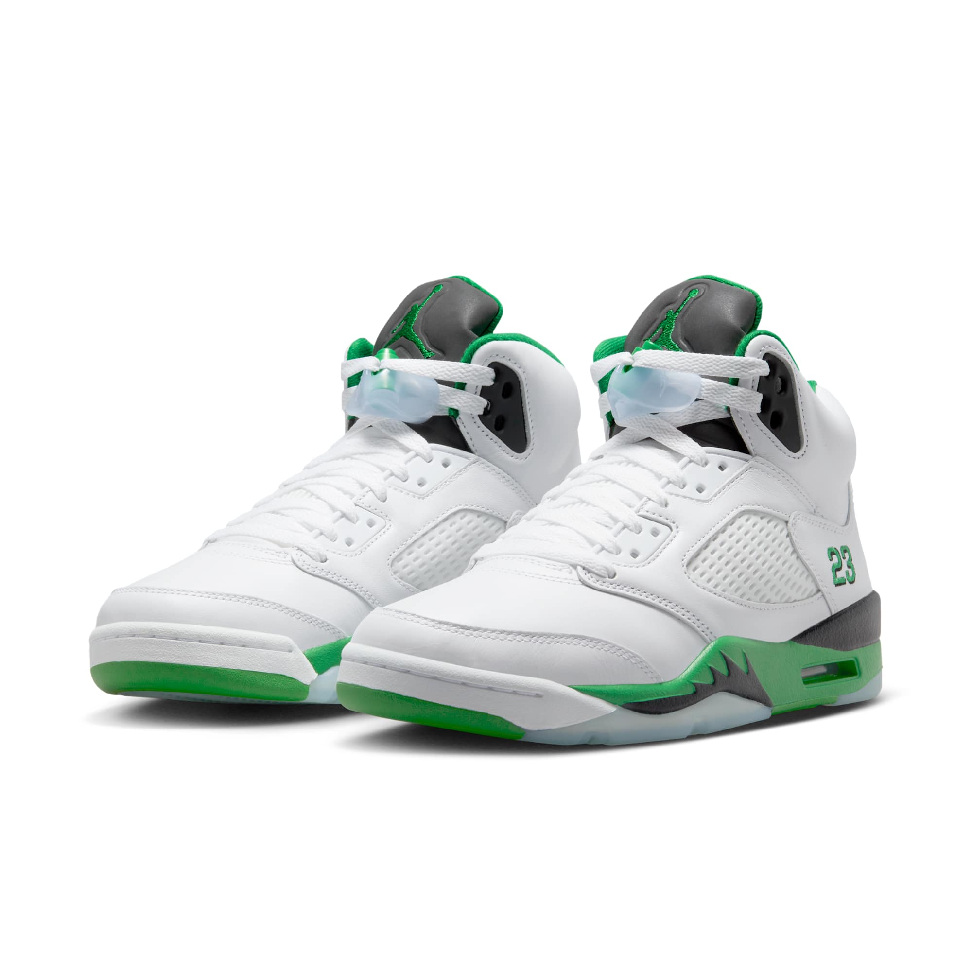 [DD9336-103] WOMENS AIR JORDAN RETRO 5 "LUCKY GREEN"