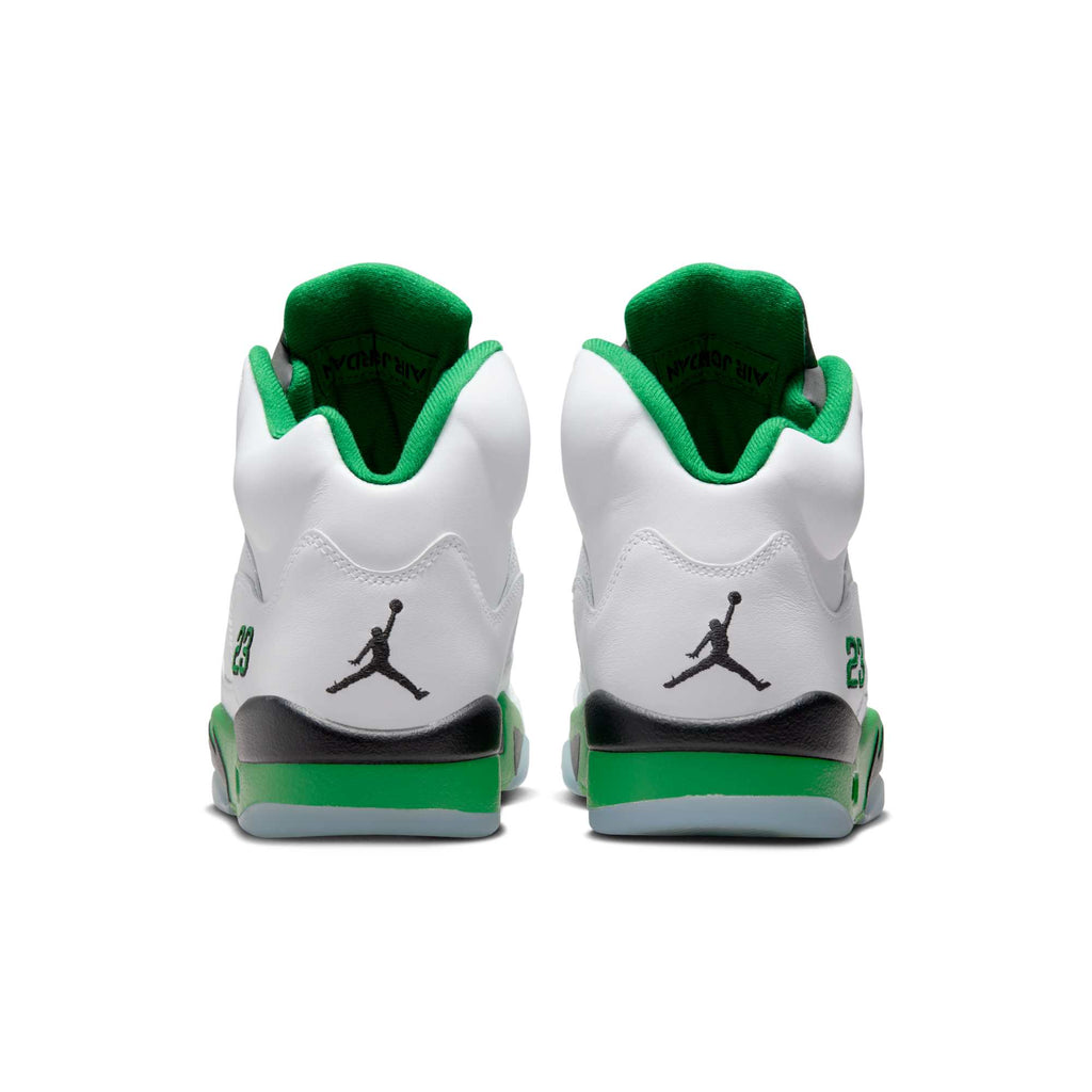 [DD9336-103] WOMENS AIR JORDAN RETRO 5 "LUCKY GREEN"