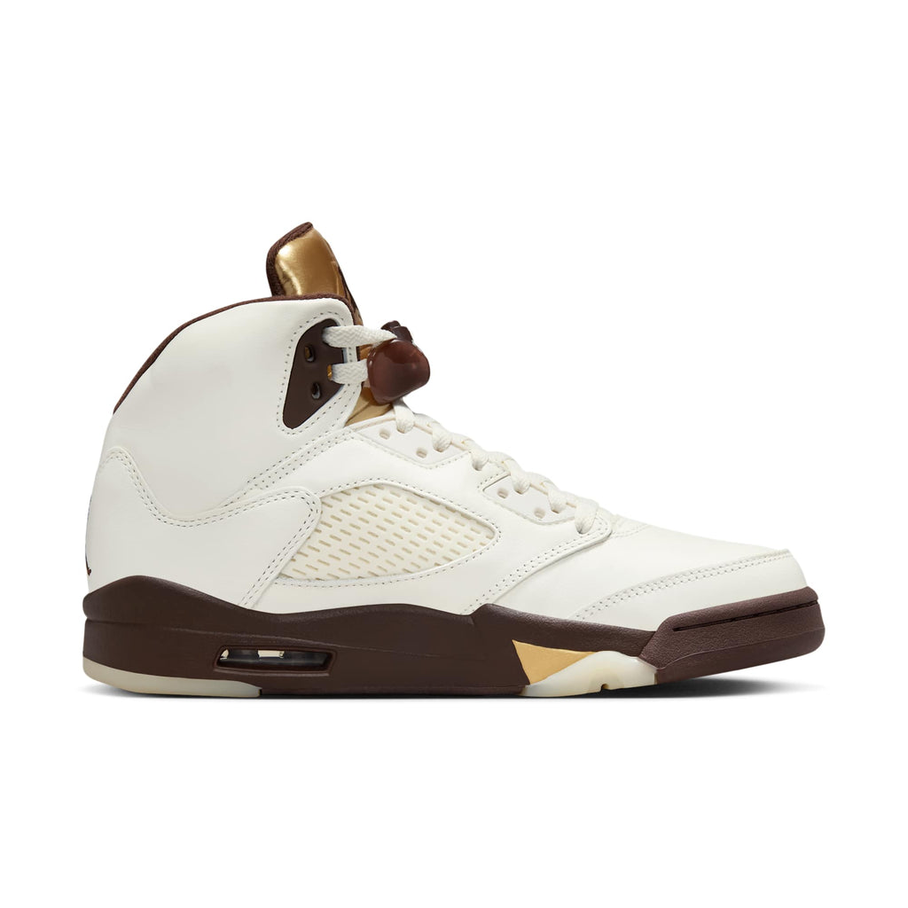 [DD9336-200] WOMENS AIR JORDAN RETRO 5 'GOLDEN TICKET'