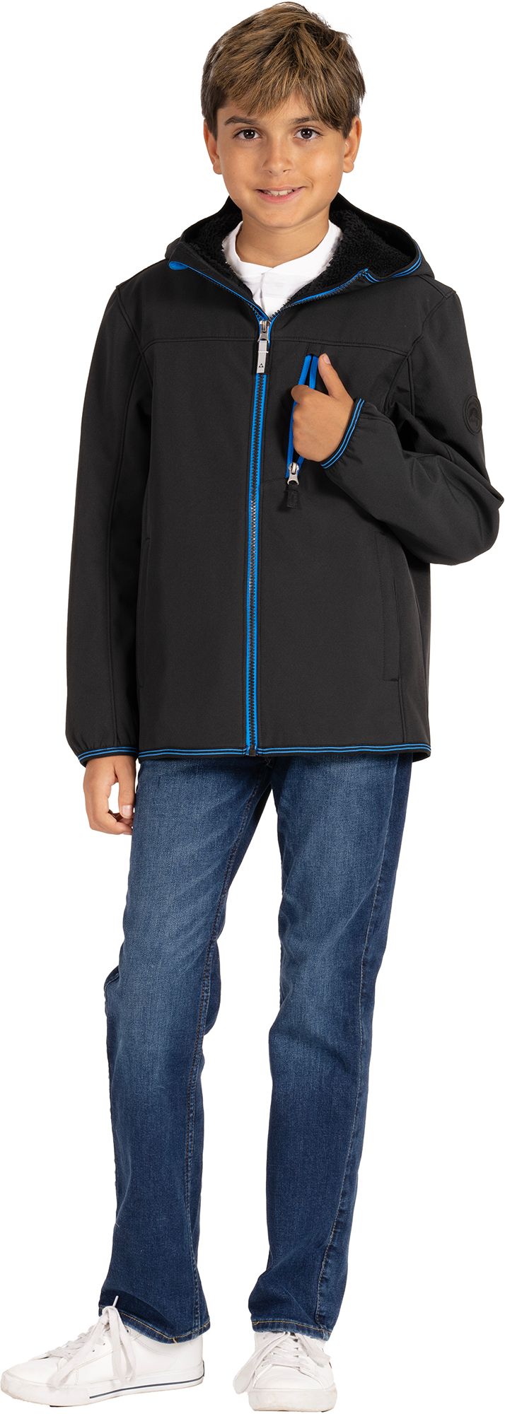 [DG51021-001] YOUTH GERRY FALCON SOFTSHELL JACKET MIDWEIGHT