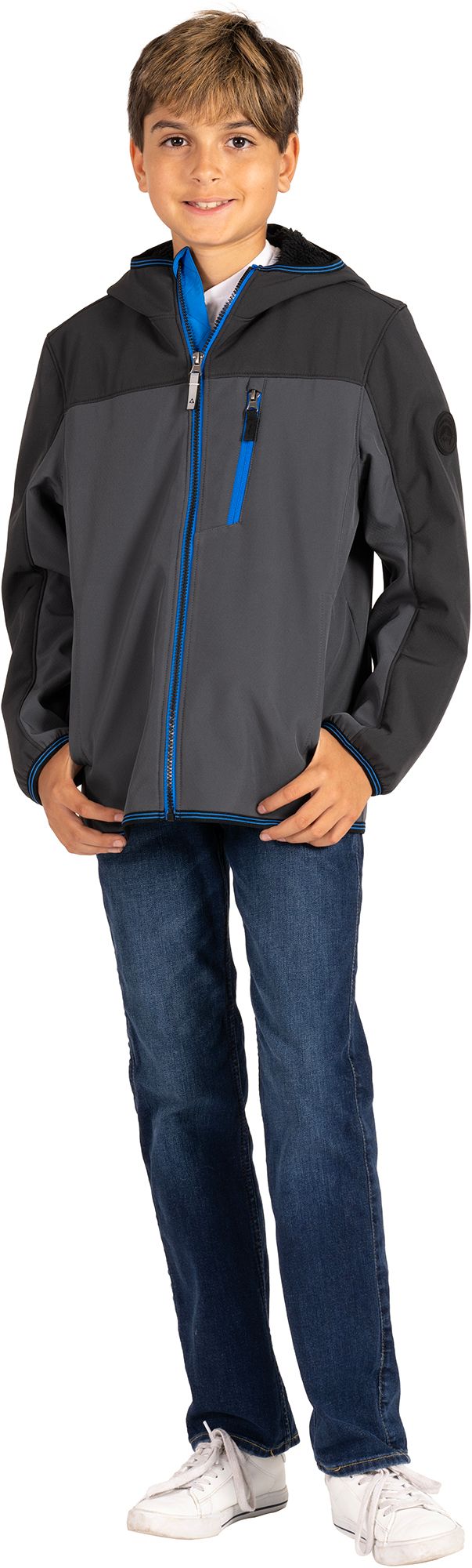 [DG51021-013] YOUTH GERRY FALCON SOFTSHELL JACKET MIDWEIGHT