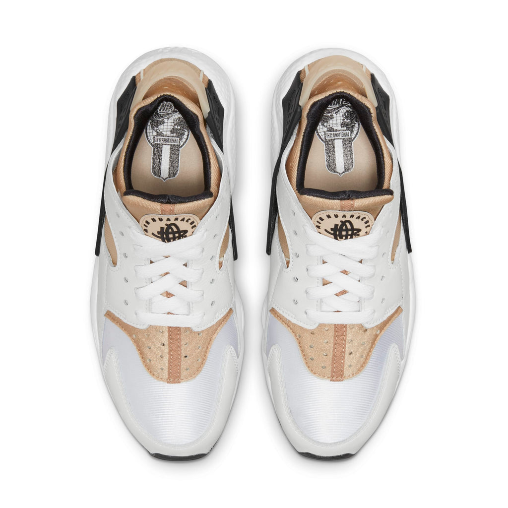 [DH4439-108] Womens Nike AIR HUARACHE 'WHITE SANDRIFT (W)'
