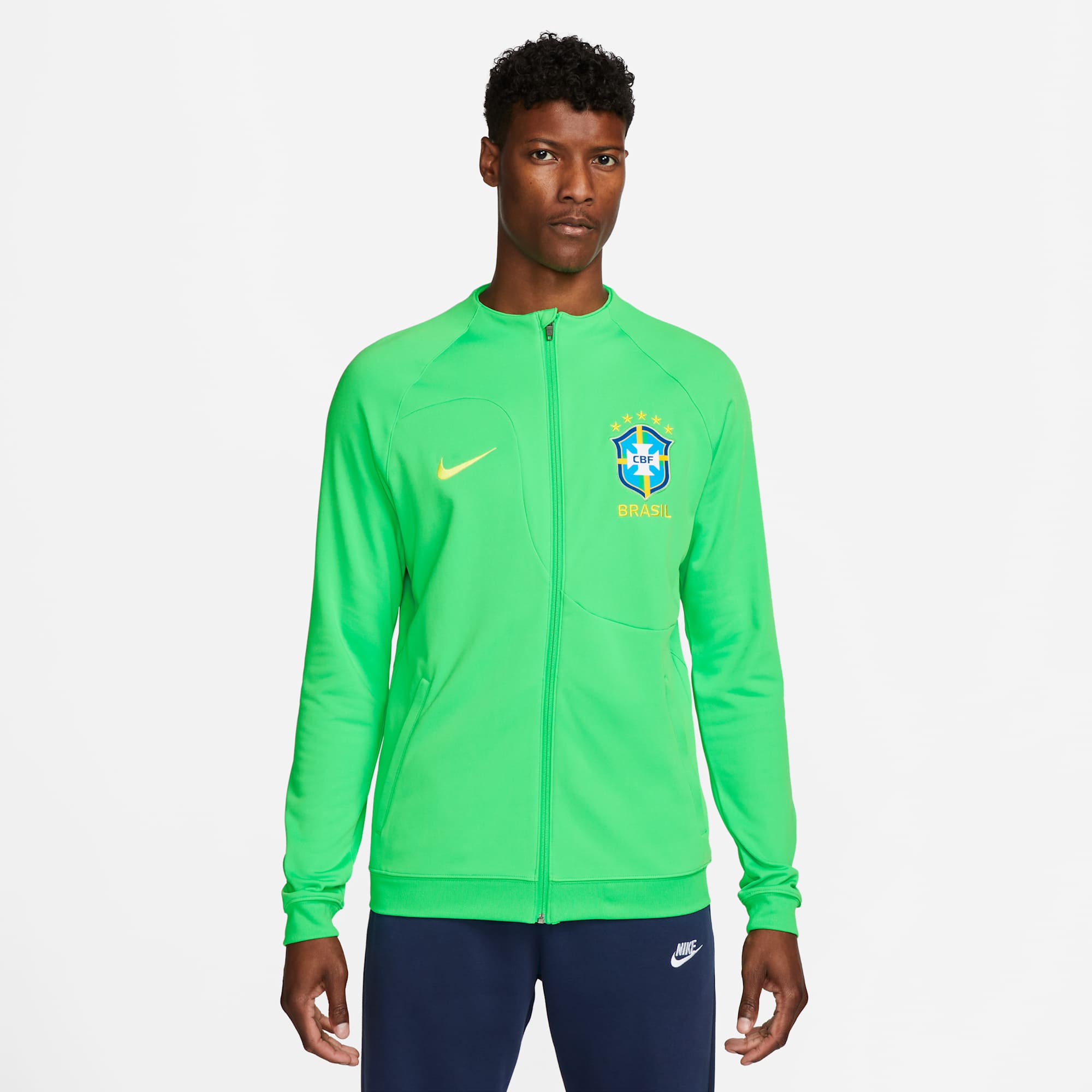 [DH4741-330] MENS NIKE BRAZIL ACADEMY PRO KNIT SOCCER JACKET