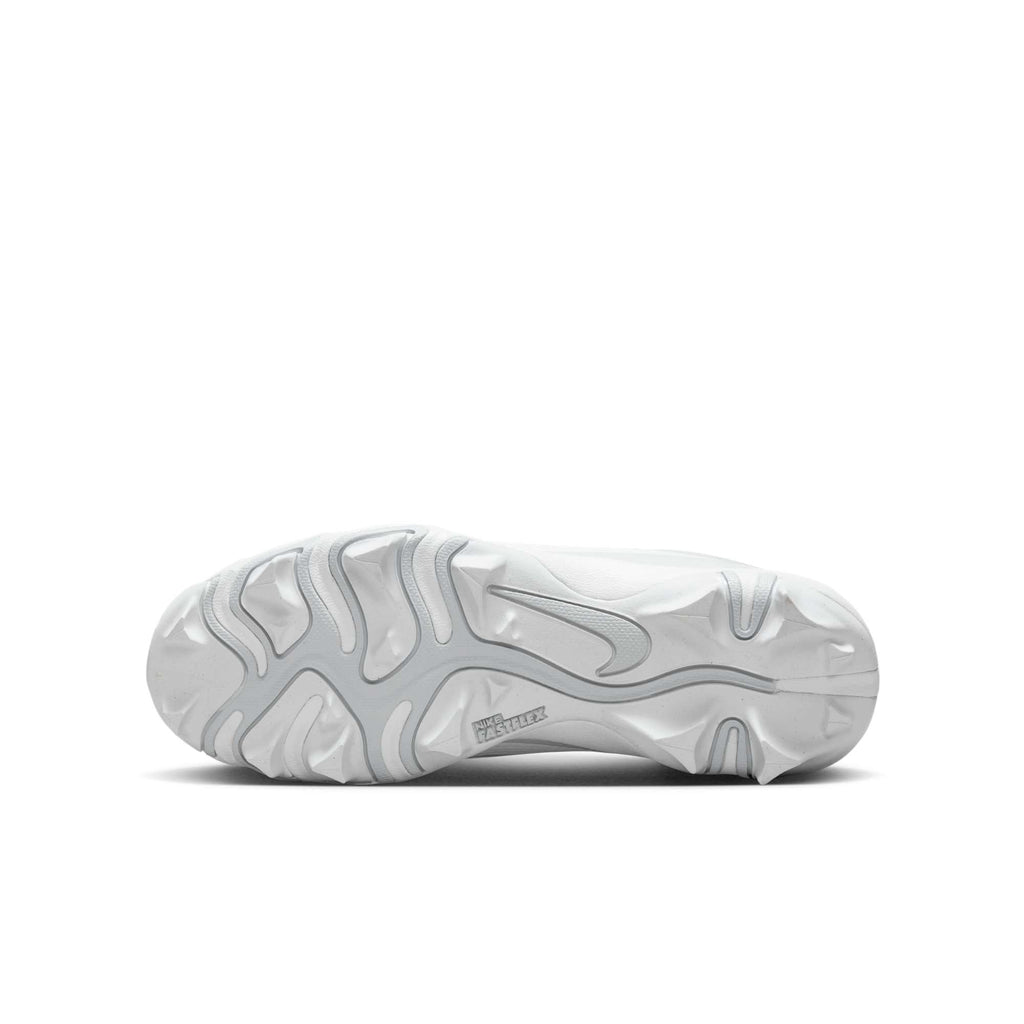 [DH5089-100] GRADE SCHOOL NIKE VAPOR EDGE SHARK 2 GS 'WHITE METALLIC SILVER'