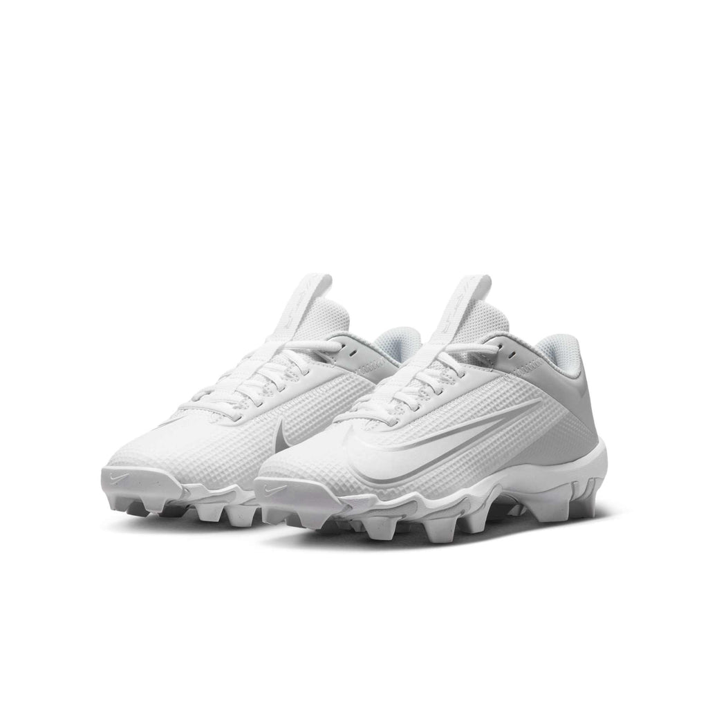 [DH5089-100] GRADE SCHOOL NIKE VAPOR EDGE SHARK 2 GS 'WHITE METALLIC SILVER'