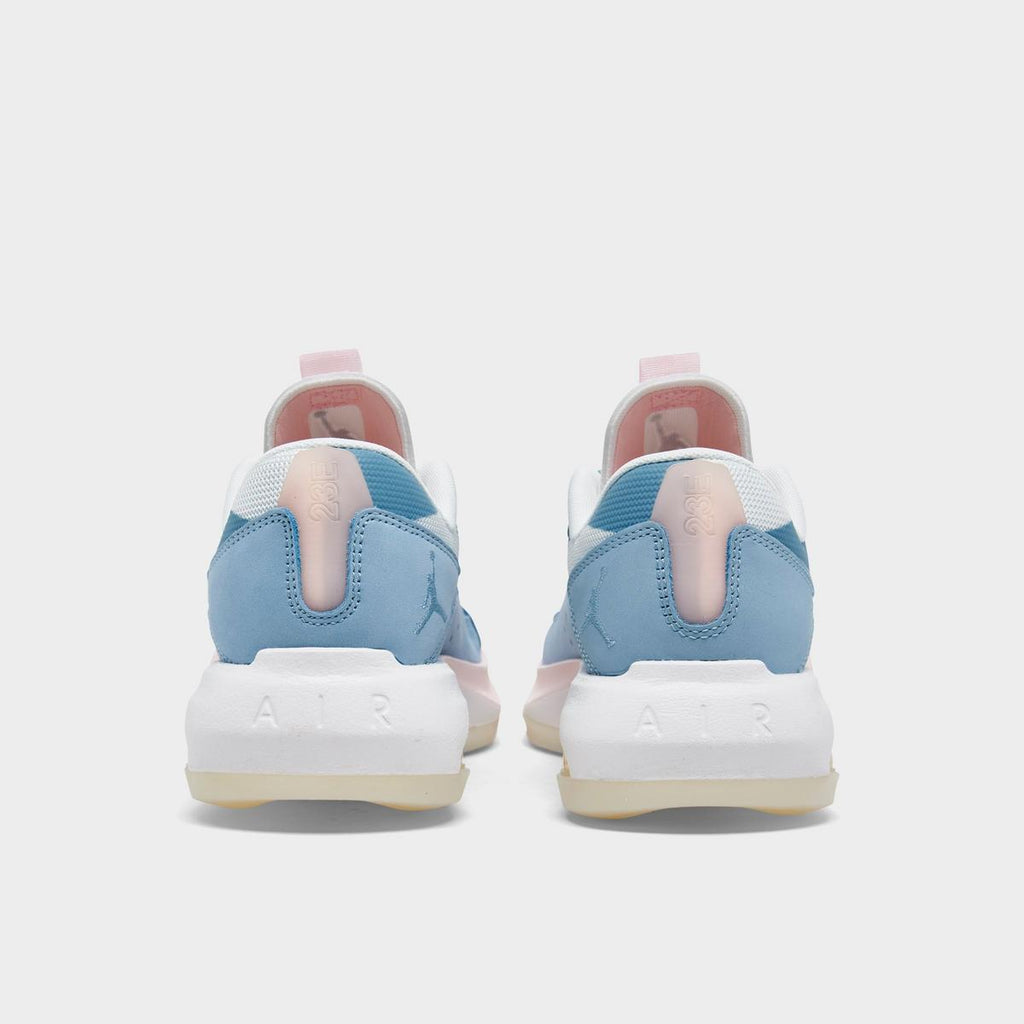 [DH7381-146] WOMENS AIR JORDAN AIR 200E 'SUMMIT WHITE WORN BLUE ATMOSPHERE'