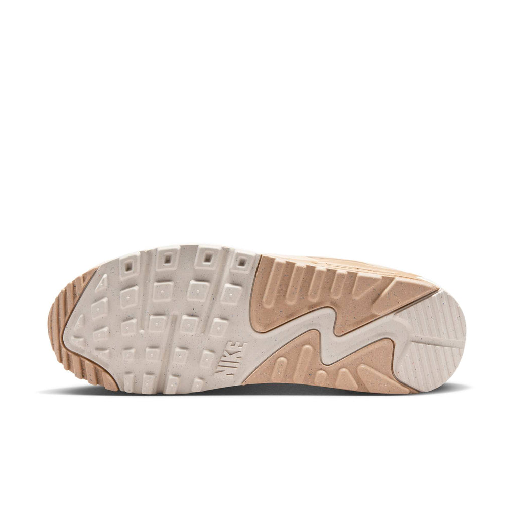 [DH8010-004] Womens NIKE AIR MAX 90 'PHANTOM LIGHT OREWOOD BROWN'