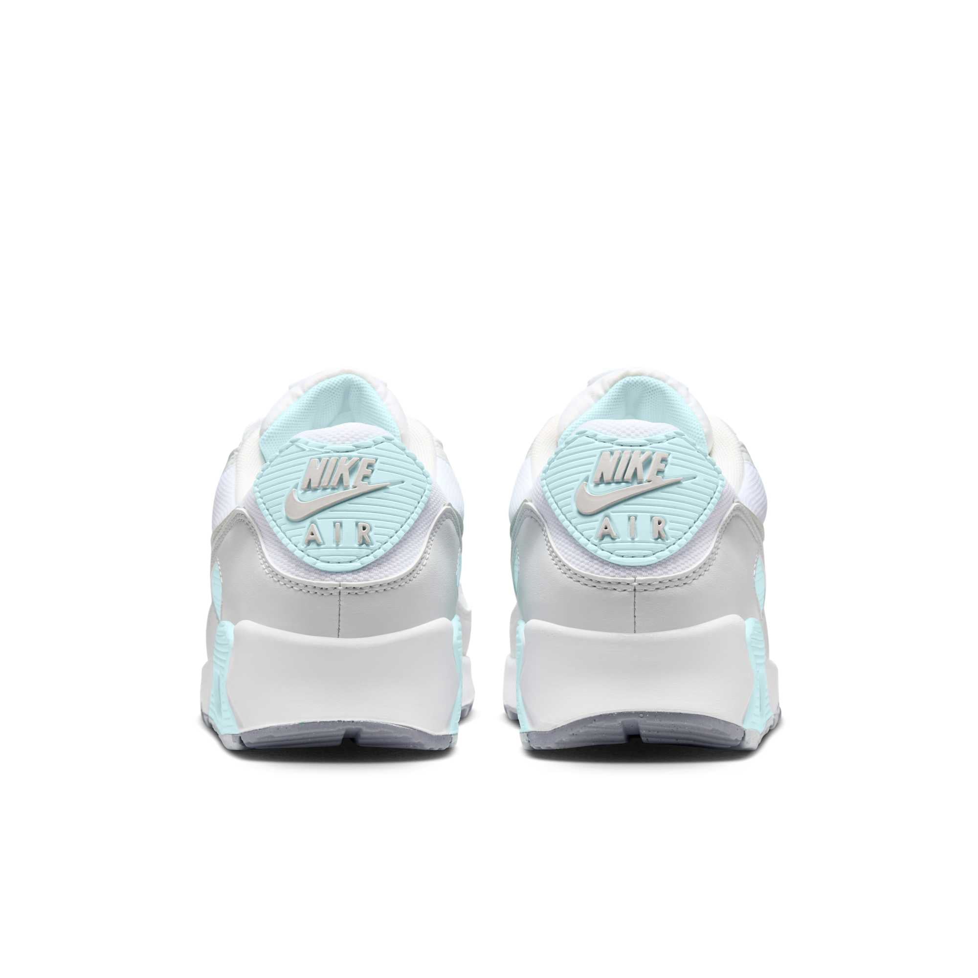 [DH8010-104] Womens NIKE AIR MAX 90 'WHITE GLACIER BLUE'