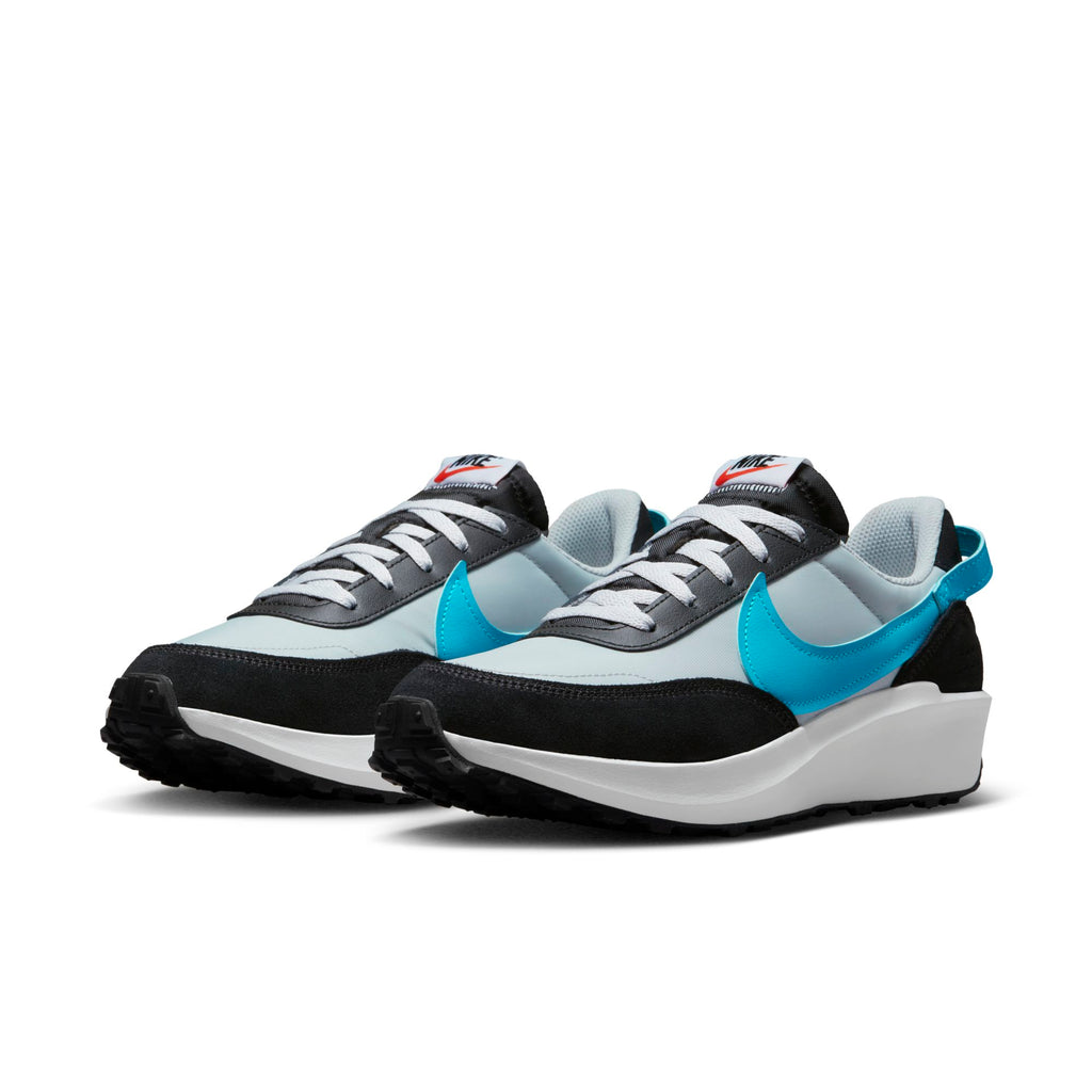 [DH9522-004] Mens Nike WAFFLE DEBUT 'GREY/LASER BLUE'