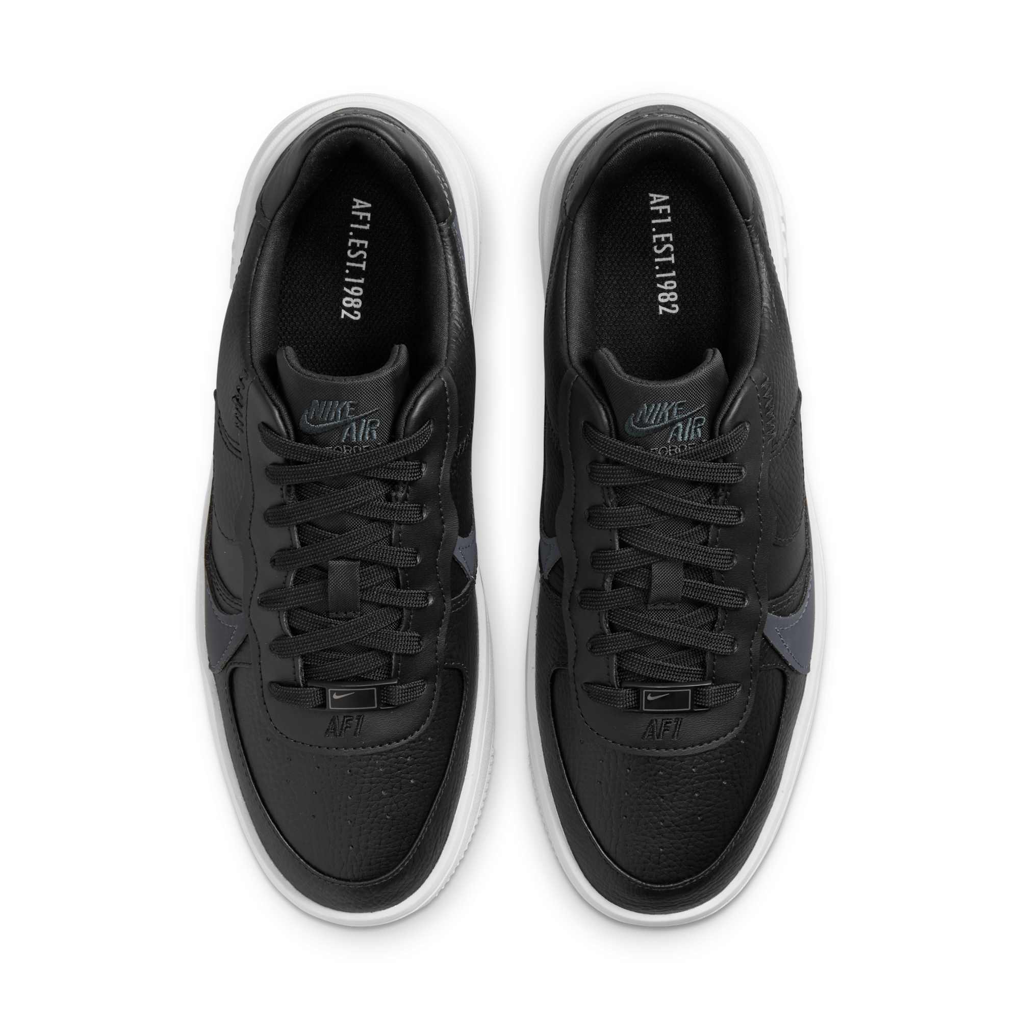 [DJ9946-001] WOMENS NIKE AIR FORCE 1 PLT.AF.ORM 'BLACK'