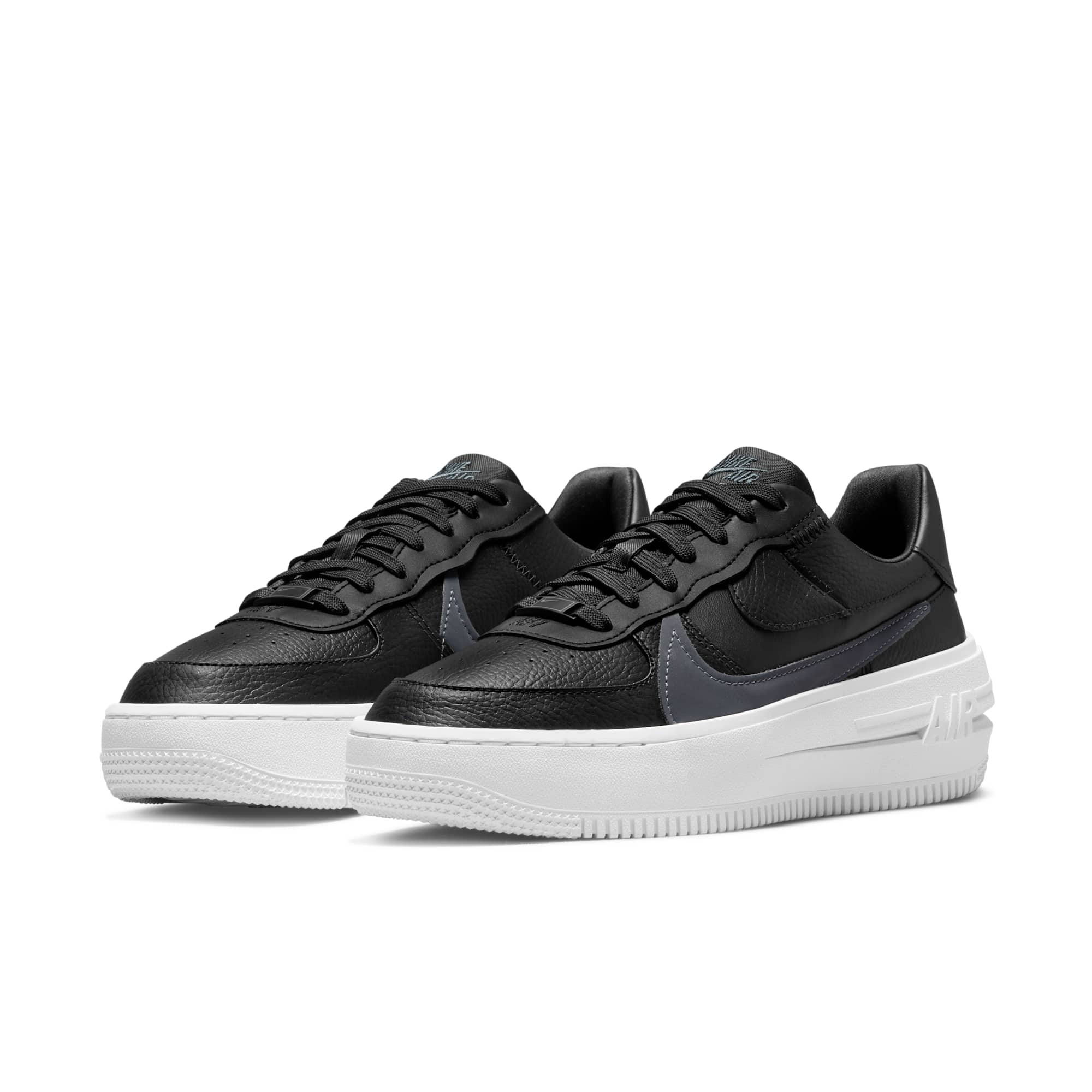 [DJ9946-001] WOMENS NIKE AIR FORCE 1 PLT.AF.ORM 'BLACK'