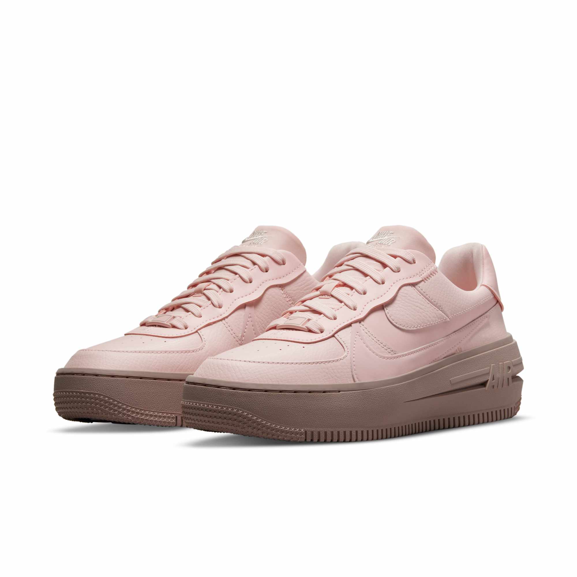 [DJ9946-600] WOMENS NIKE AIR FORCE 1 PLT.AF.ORM 'ATMOSPHERE PINK OXFORD'