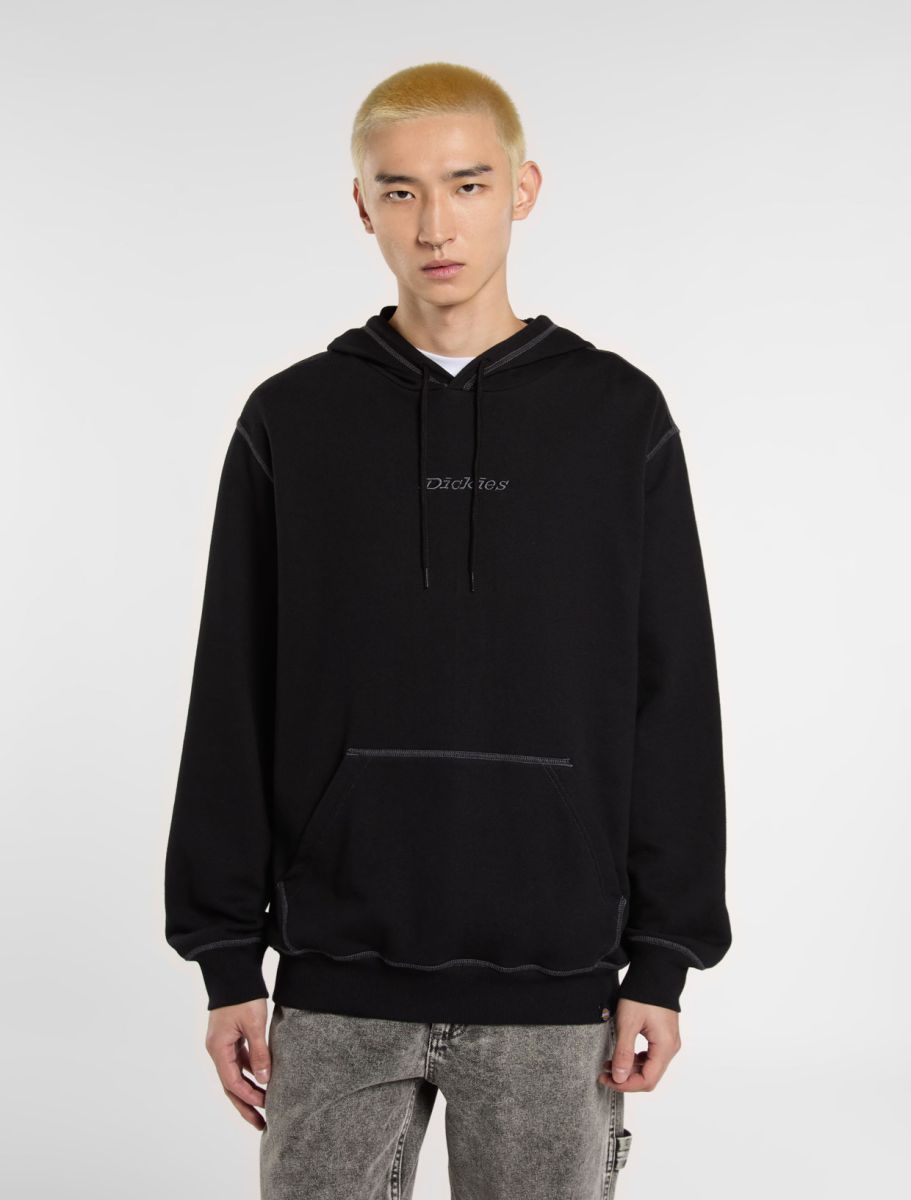 [A4Z6YBLK] MENS DICKIES ROY HOODIE