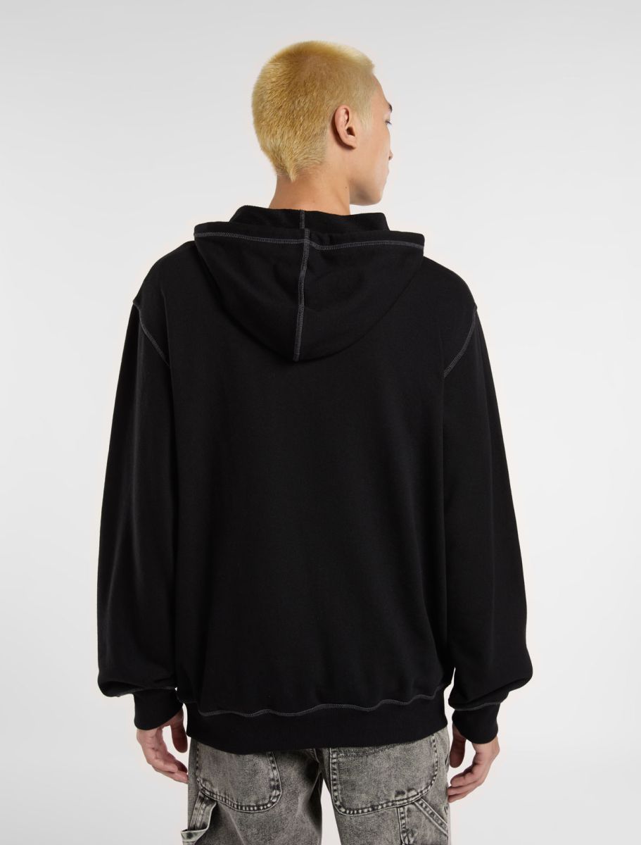 [A4Z6YBLK] MENS DICKIES ROY HOODIE