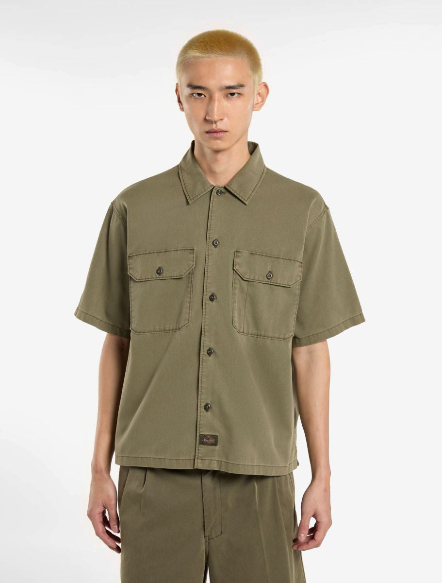 [0A4Z7O-GR] MENS DICKIES SEASONAL SHIRT SS
