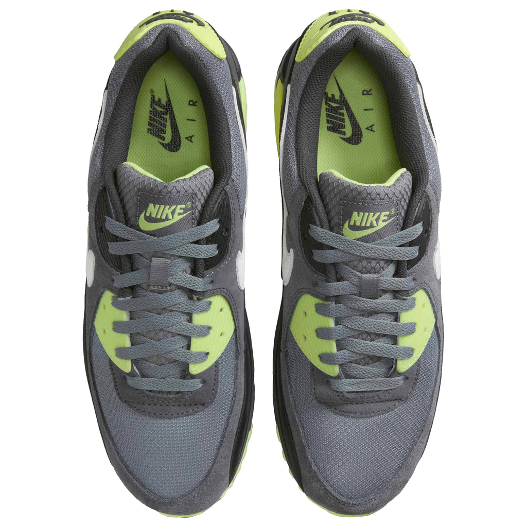 [DM0029-012] MENS NIKE AIR MAX 90 'SMOKE GREY LIGHT LEMON TWIST'