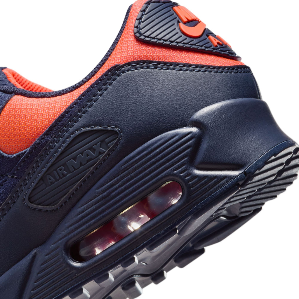 [DM0029-700] MENS NIKE AIR MAX 90 'BLACKENED BLUE LEMON'