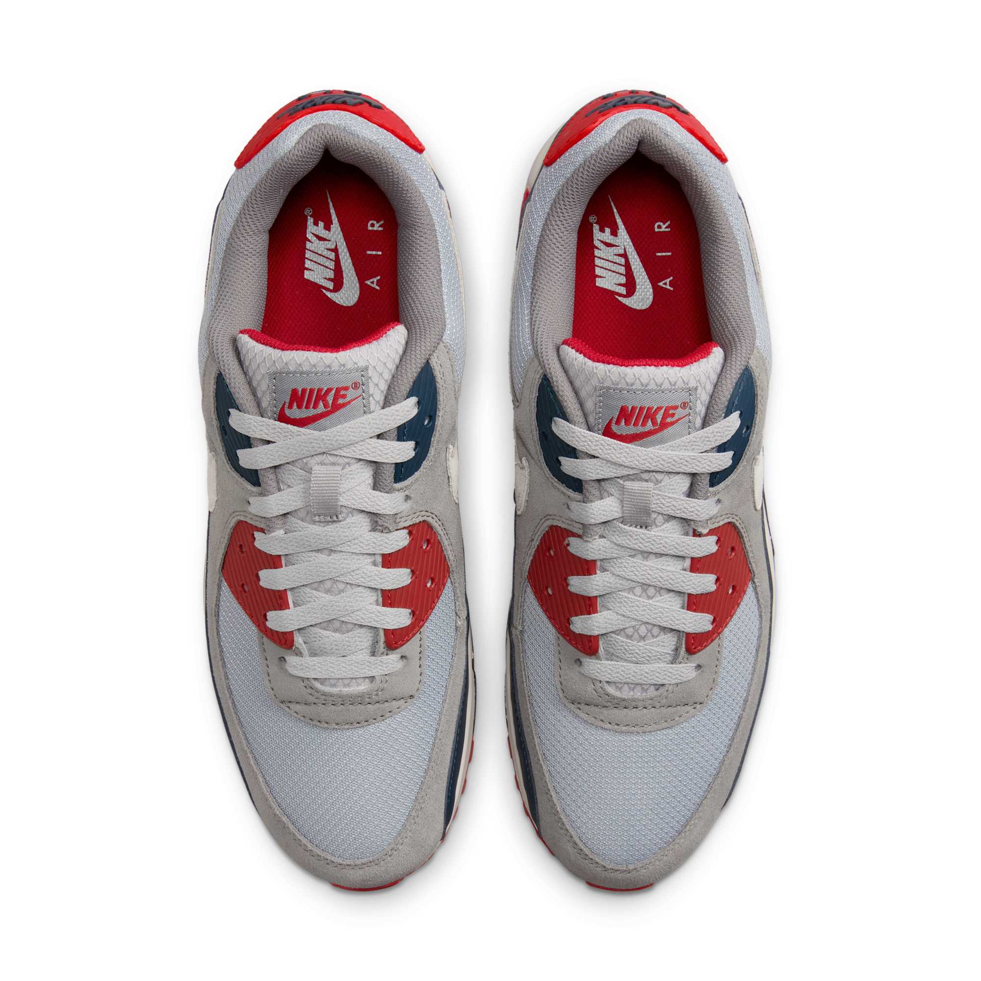 [DM0029-005] MENS NIKE AIR MAX 90 'USA - LIGHT SMOKE GREY'