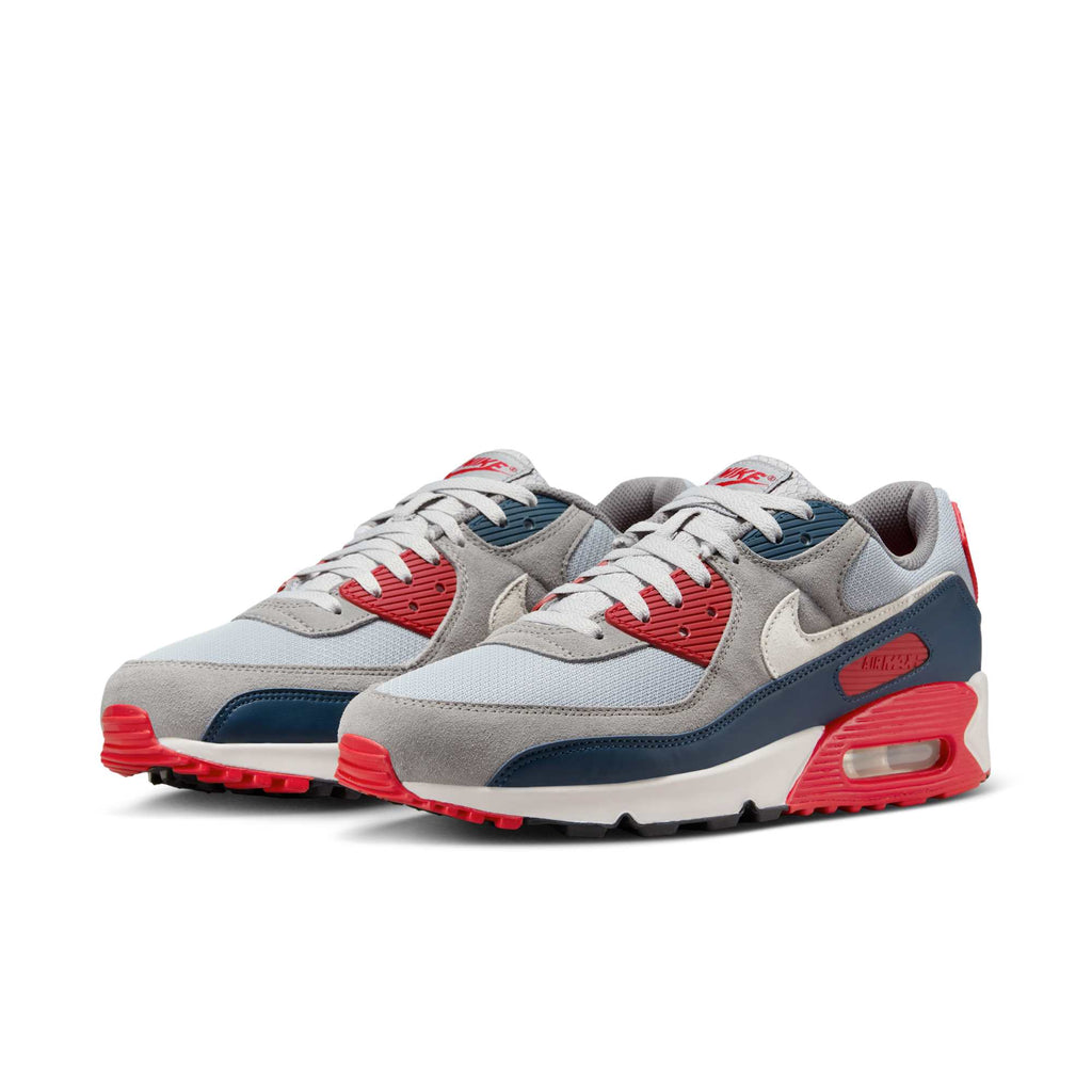[DM0029-005] MENS NIKE AIR MAX 90 'USA - LIGHT SMOKE GREY'